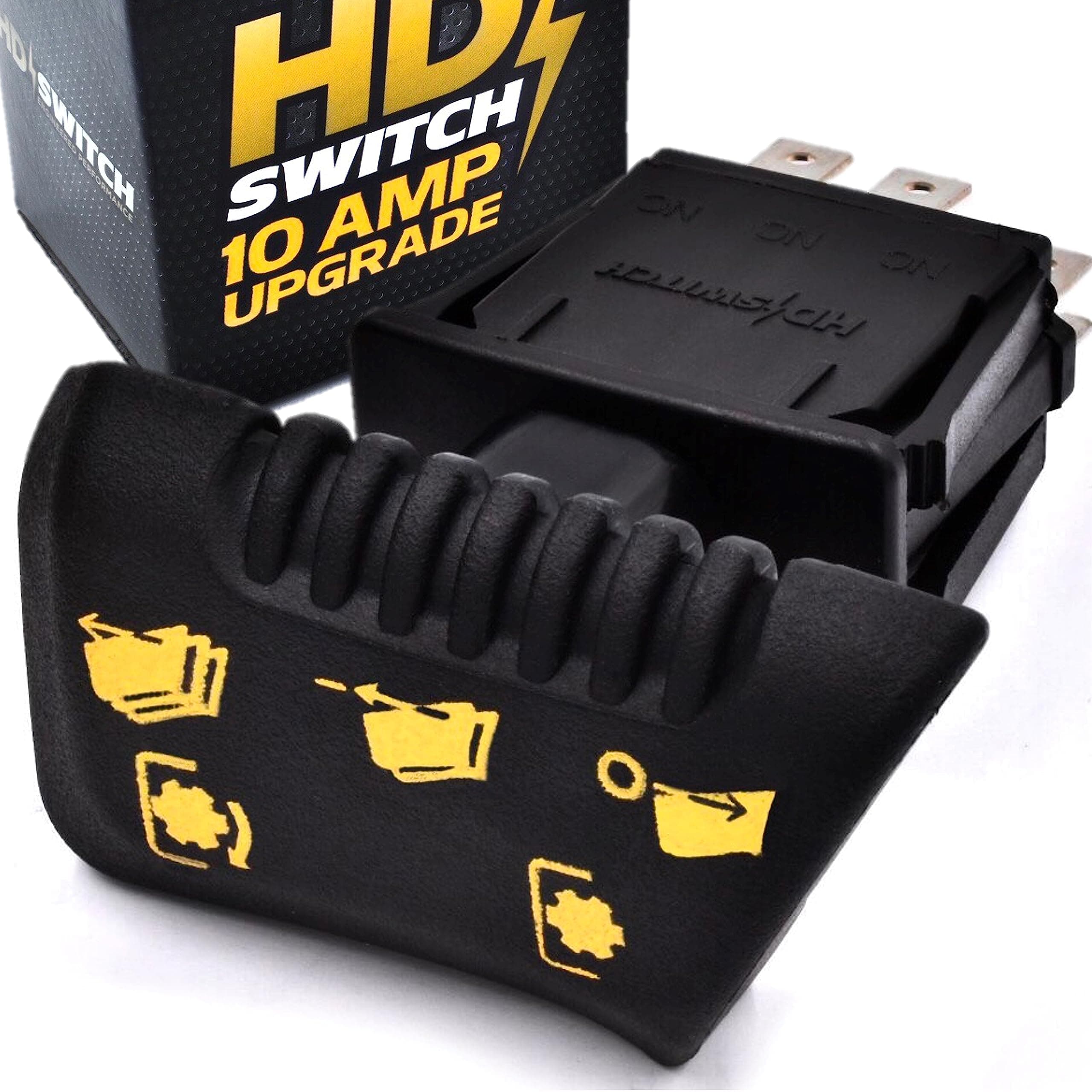 HD Switch Blade Clutch PTO Switch Replaces John Deere X300 X304 X305 X310 X320 X324 X340 X360 X500 X520 X530 X534 X540-10 AMP Upgrade