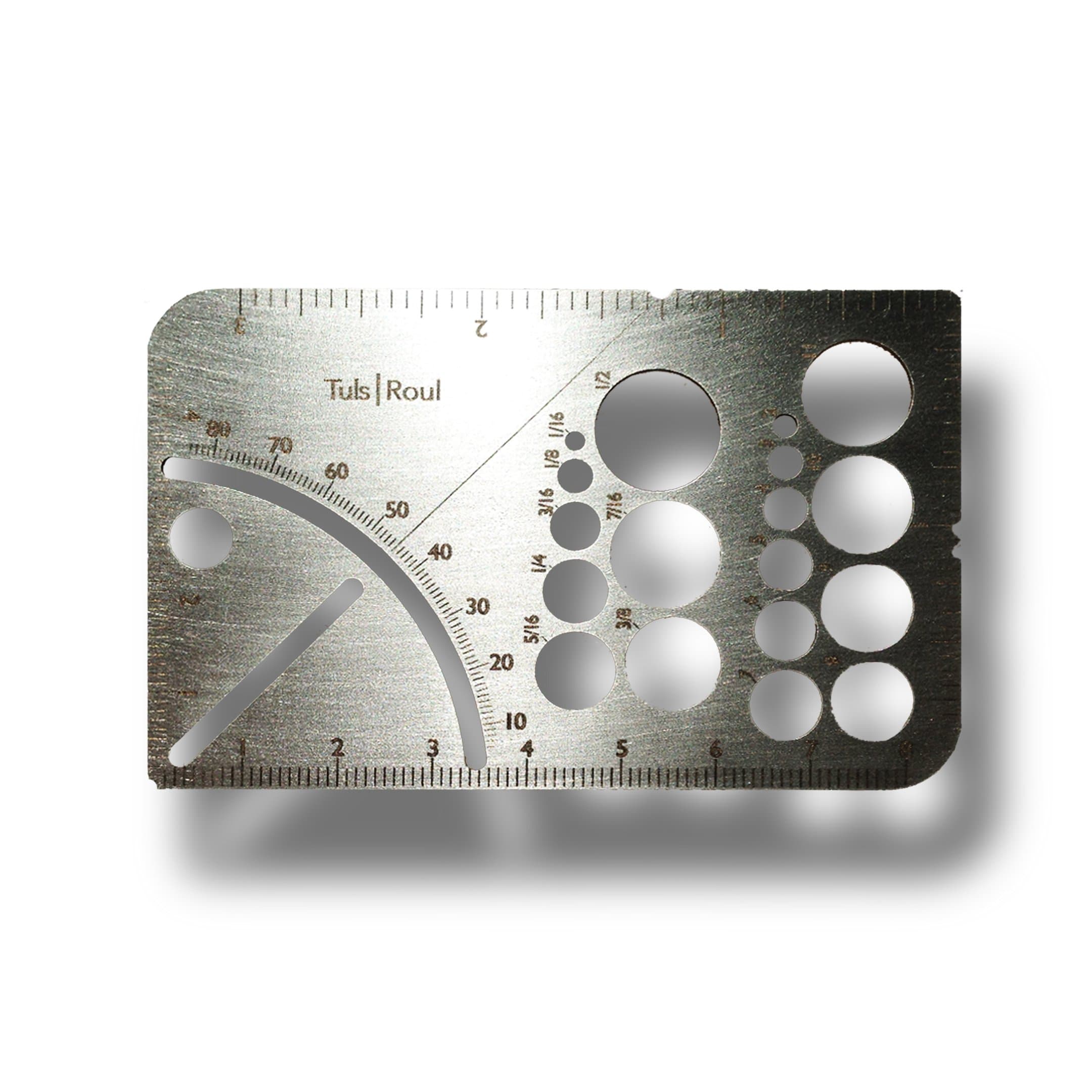 Tuls | Roul Stainless Steel - credit card sized compact pocket tool