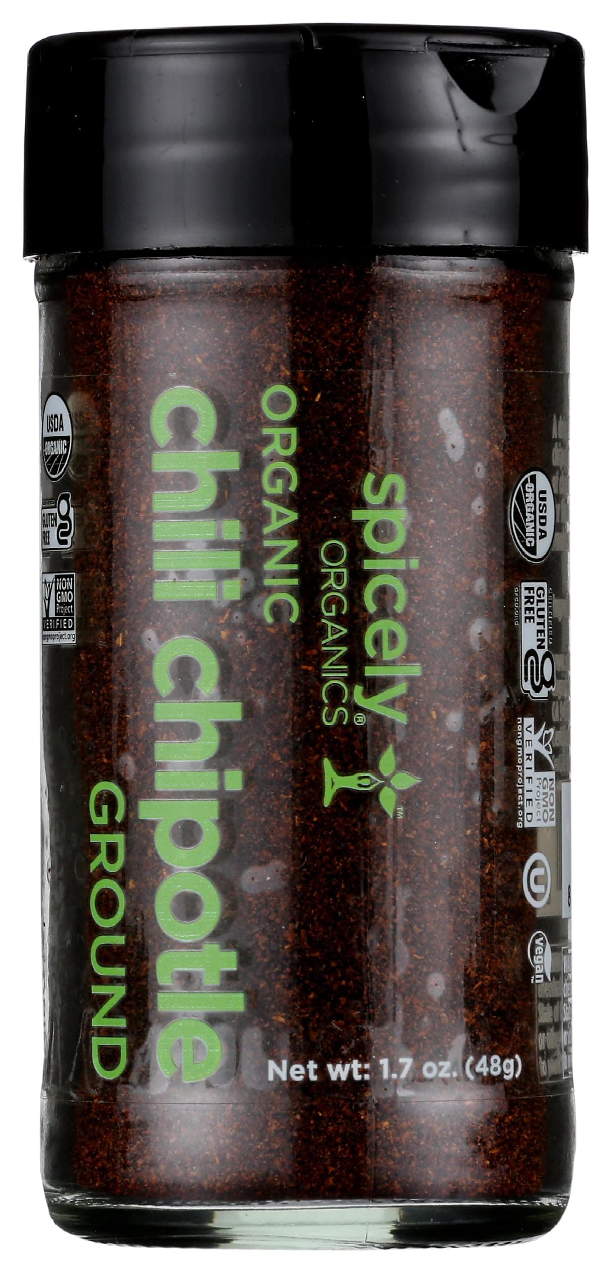 SPICELY Organic Chili Chipotle Ground, 1.7 OZ