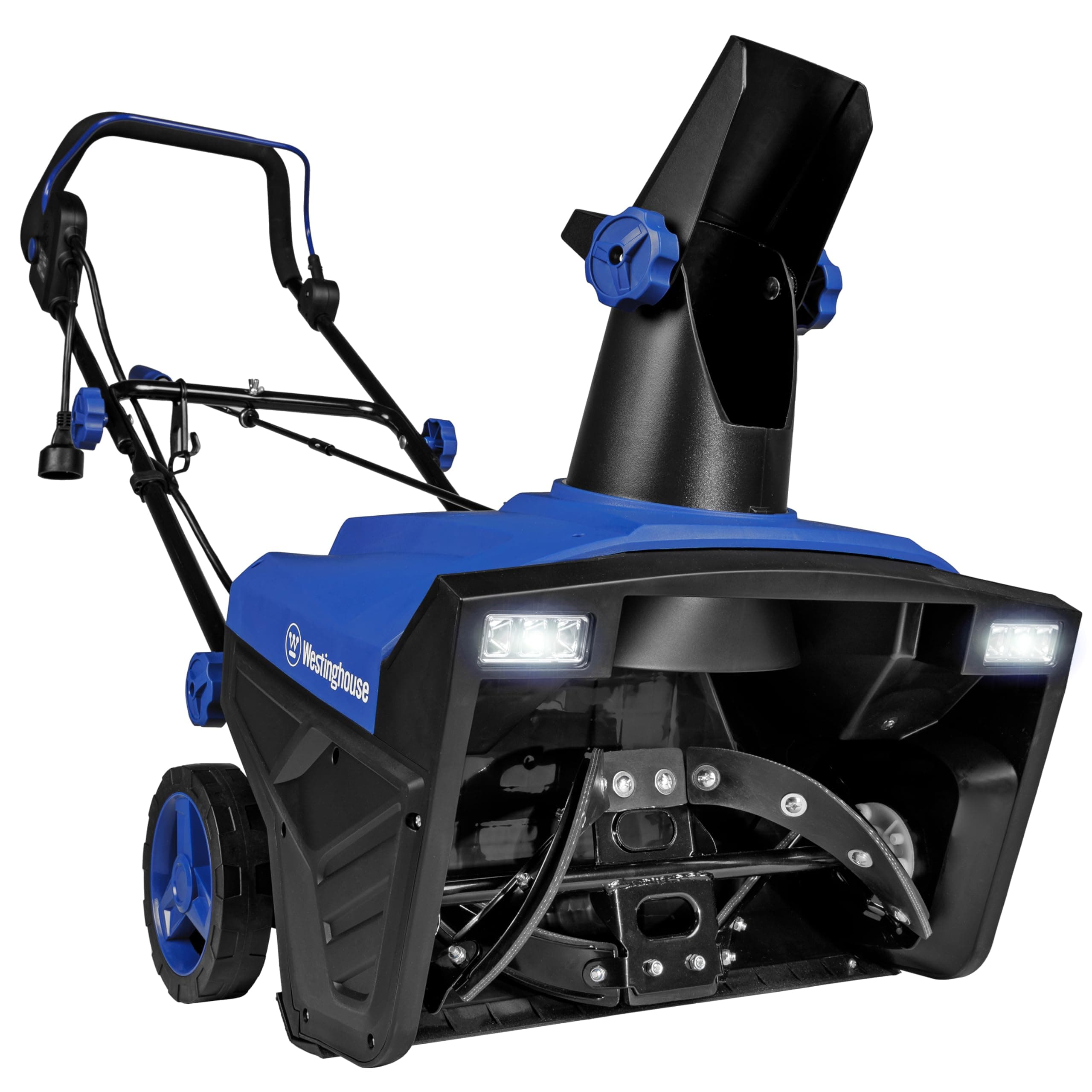 Westinghouse WSnow20 Corded Snow Blower 20 Inch, Steel Auger, Dual LED Lights, 1800 Watt Motor, Electric Snow Blower with 25ft Throwing Distance, Plows 680lbs/min, Adjustable Chute