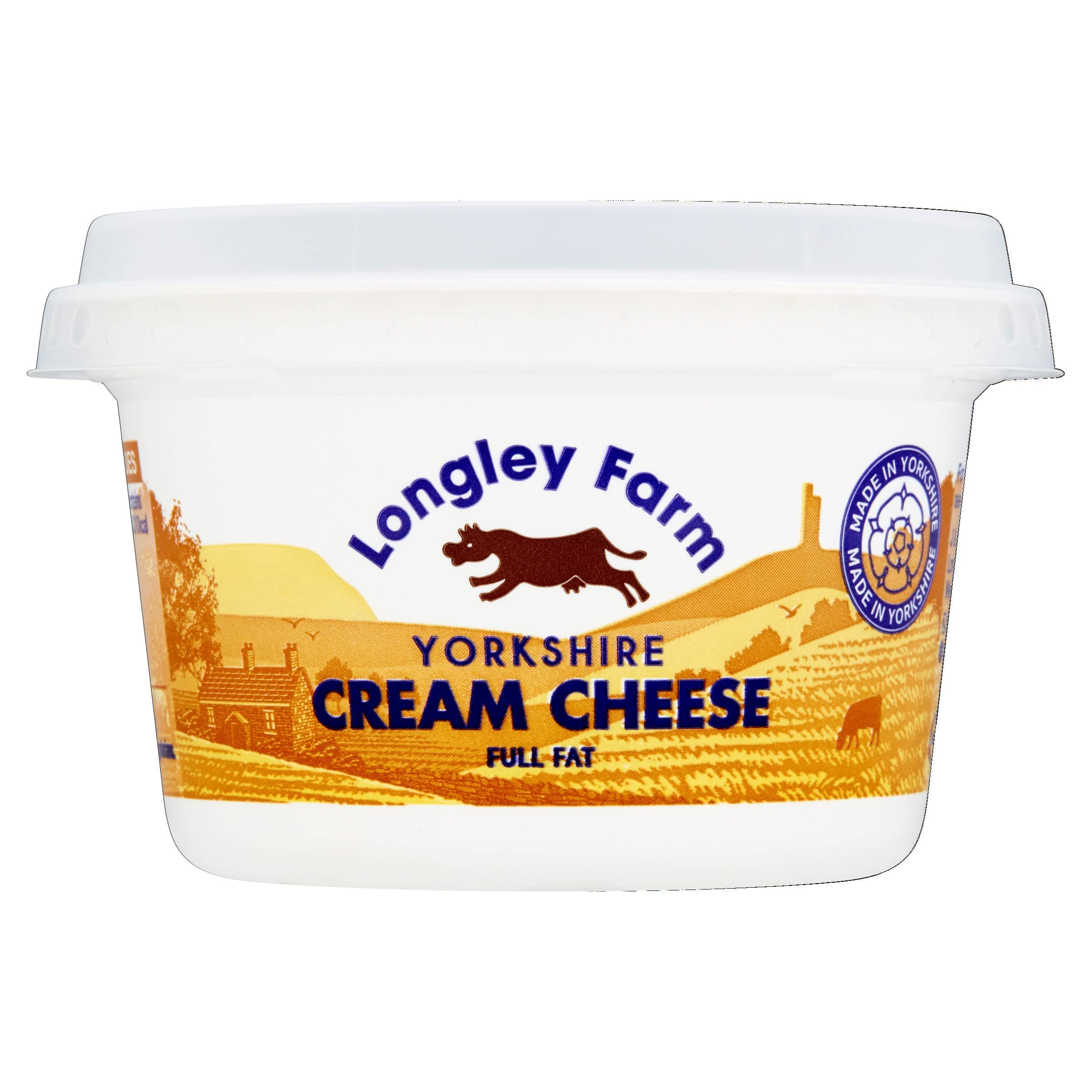 Longley Farm Full Fat Yorkshire Cream Cheese, 200g