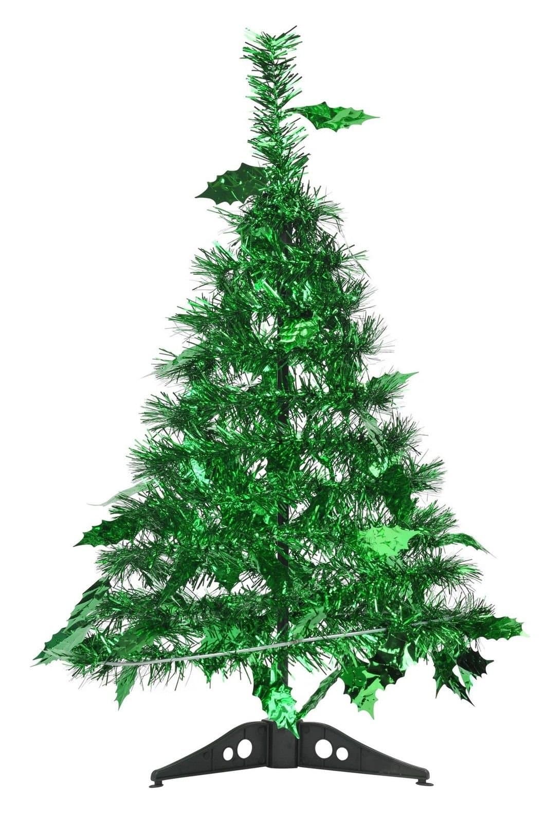 Christmas Tree 18" Tinsel Pop Up Artifica