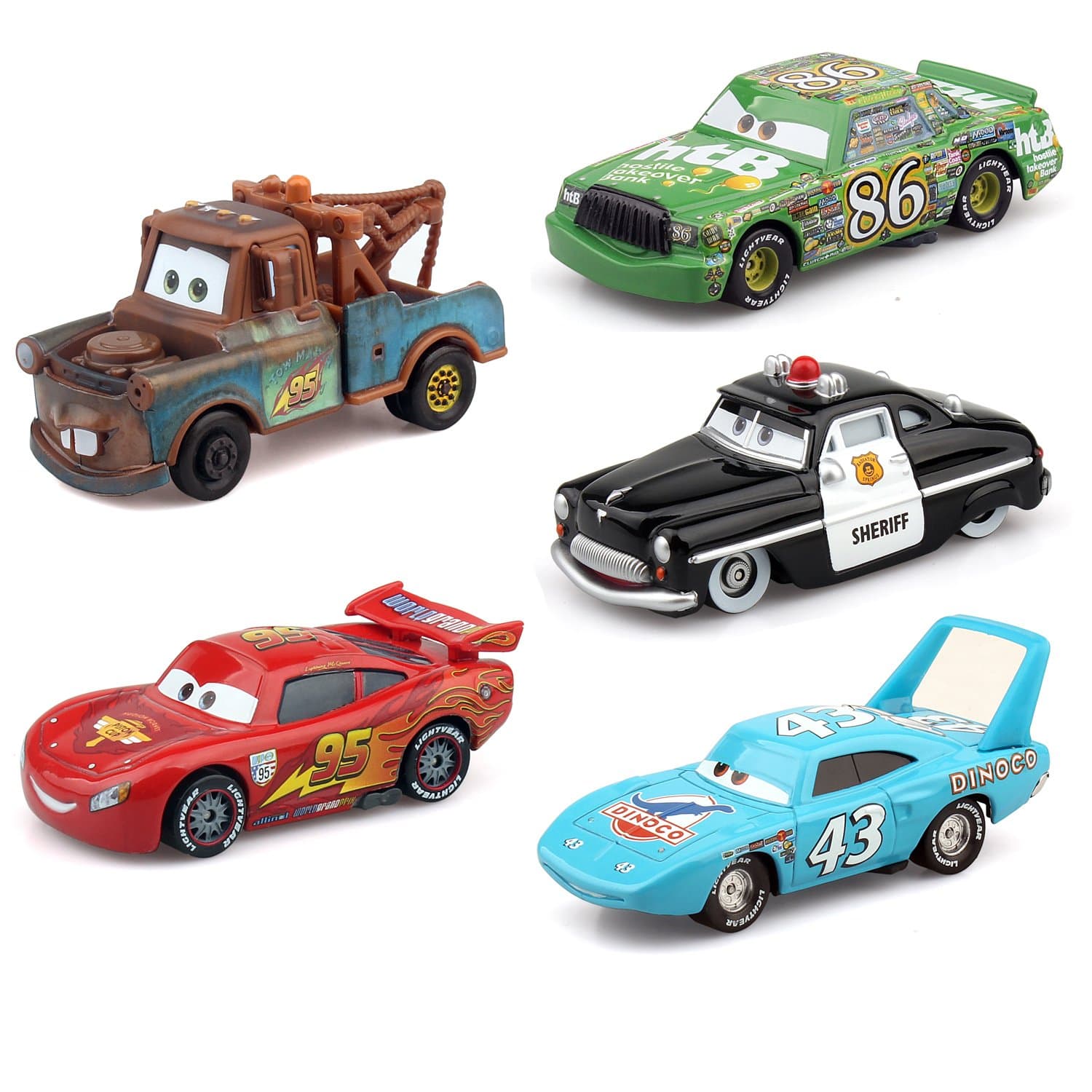 1/55 Metal Die Casting Toy Car,boy Toy car for 3 Year and up,5 Pack