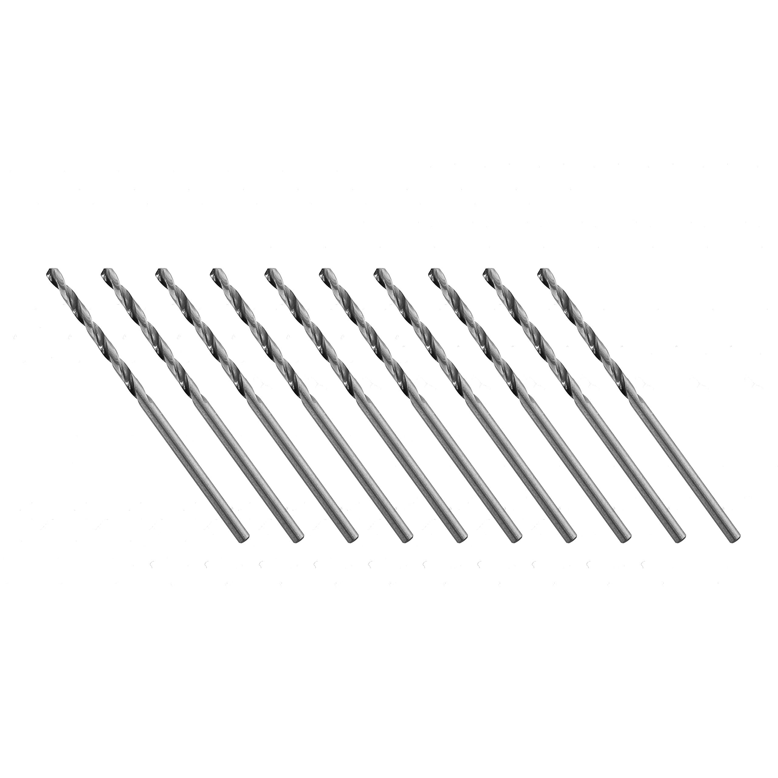 Shesto DR1910/060 0.60mm HSS Straight Shank Twist Drills (Pack of 10)