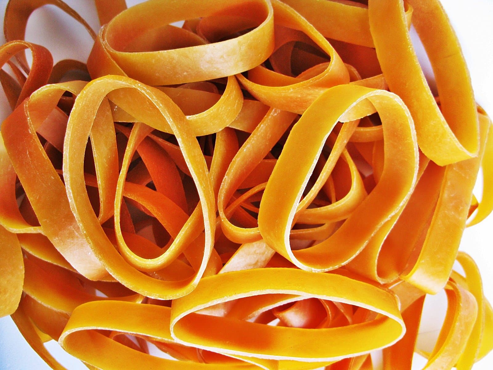 Rubber Band Elastic Wide 15mm. Brown Natural Strong Office Packing Heavy Duty