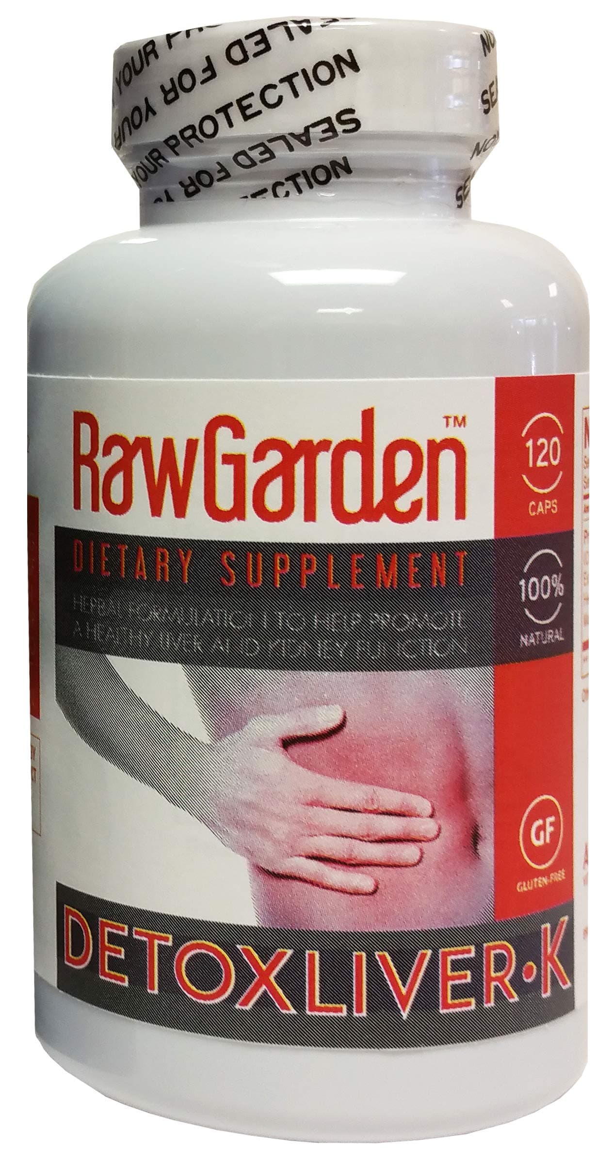 RawHarvest Liver Detox, Amazonian Complete Formula, 120 Capsules, Liver, Kidney & GAD Bladder, One Month Treatment.