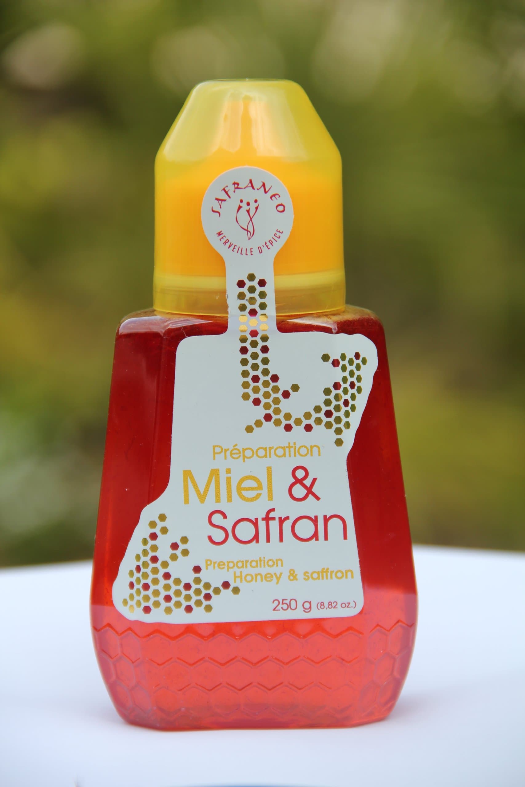 Safraneo Saffron Honey (8.83 Oz / 250 Gr)