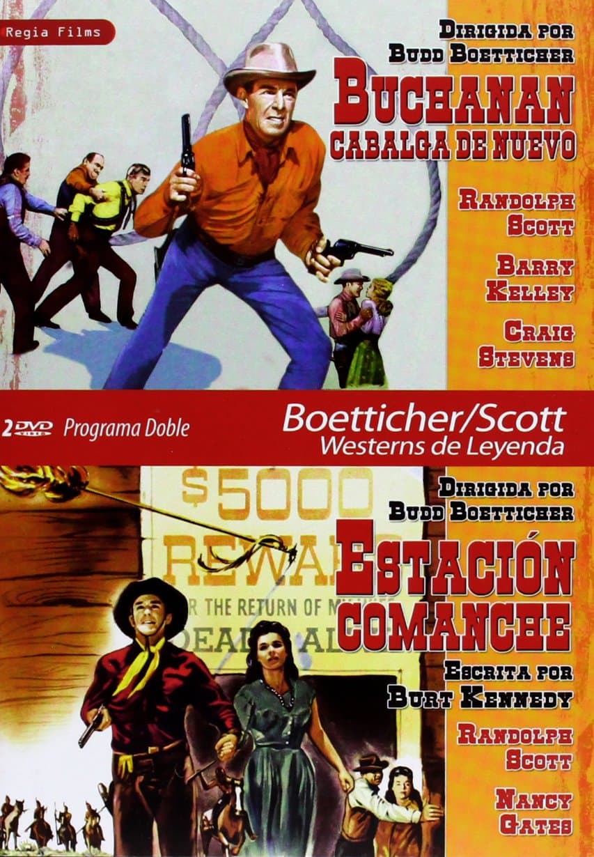 Buchanan Rides Alone + Comanche Station (2 DVD) (Region 2) Randolph Scott (Import)