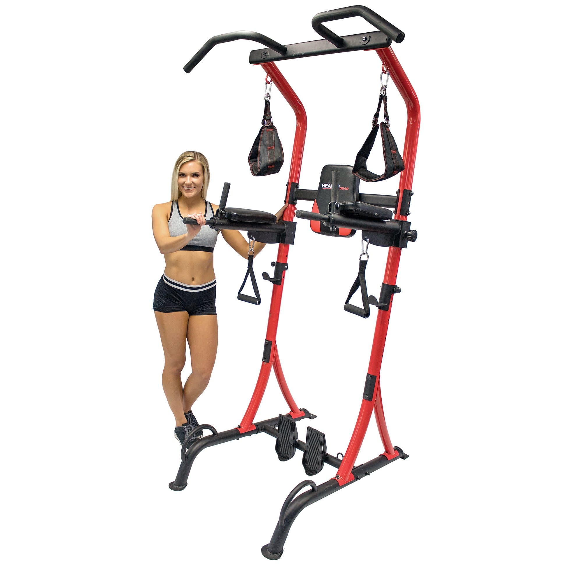 Health Gear CFT2.5 Functional Fitness Power Tower Gym System for Pull Ups and Dips