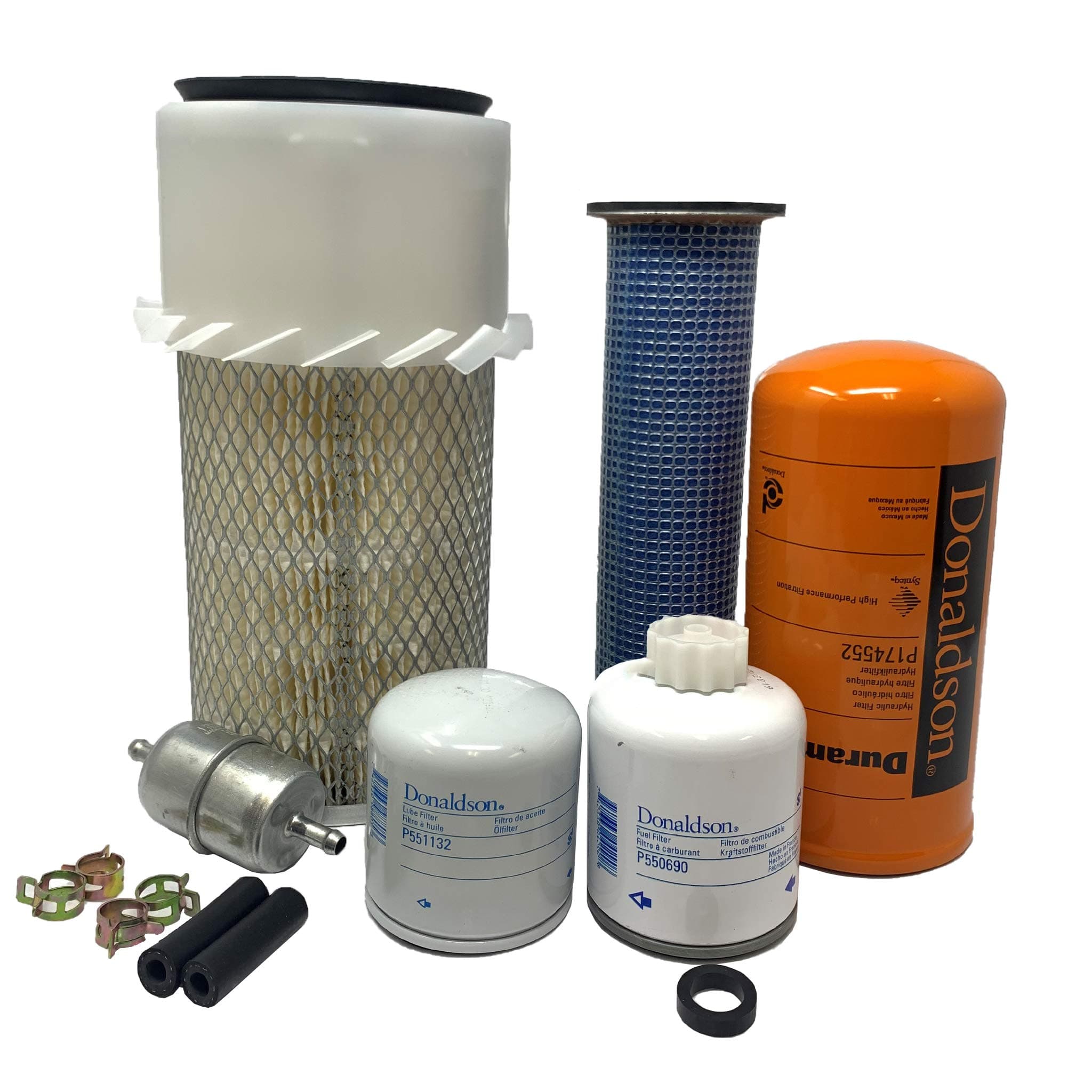 CFKIT Filter Kit Compatible with NH LS170 Skid Steer Loader (09/99-12/10)