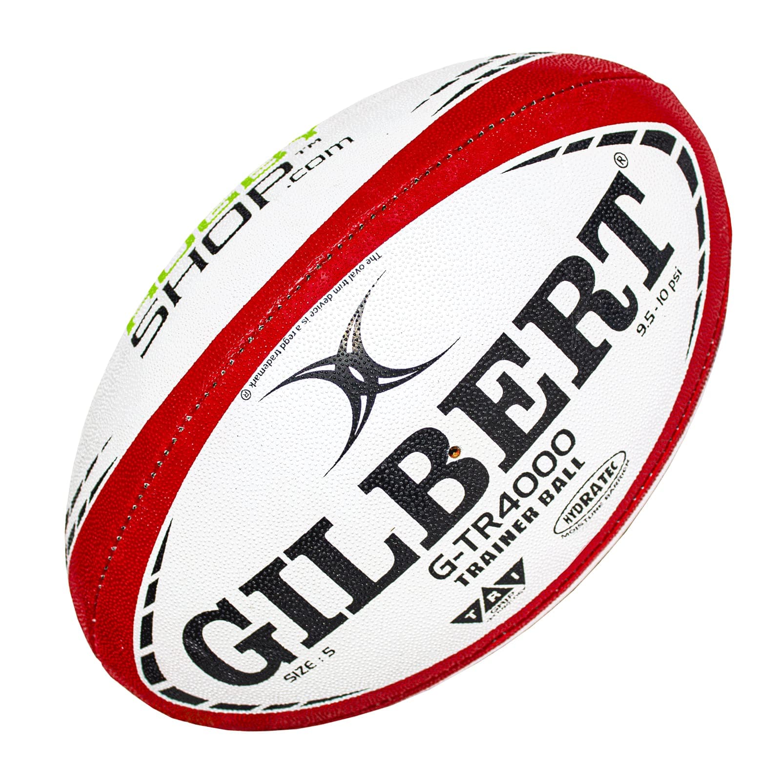 X Gilbert G-TR4000 Rugby Ball - Adult and Youth Sizes 3, 4, and 5 - Hand Stitched - 3 Ply Construction