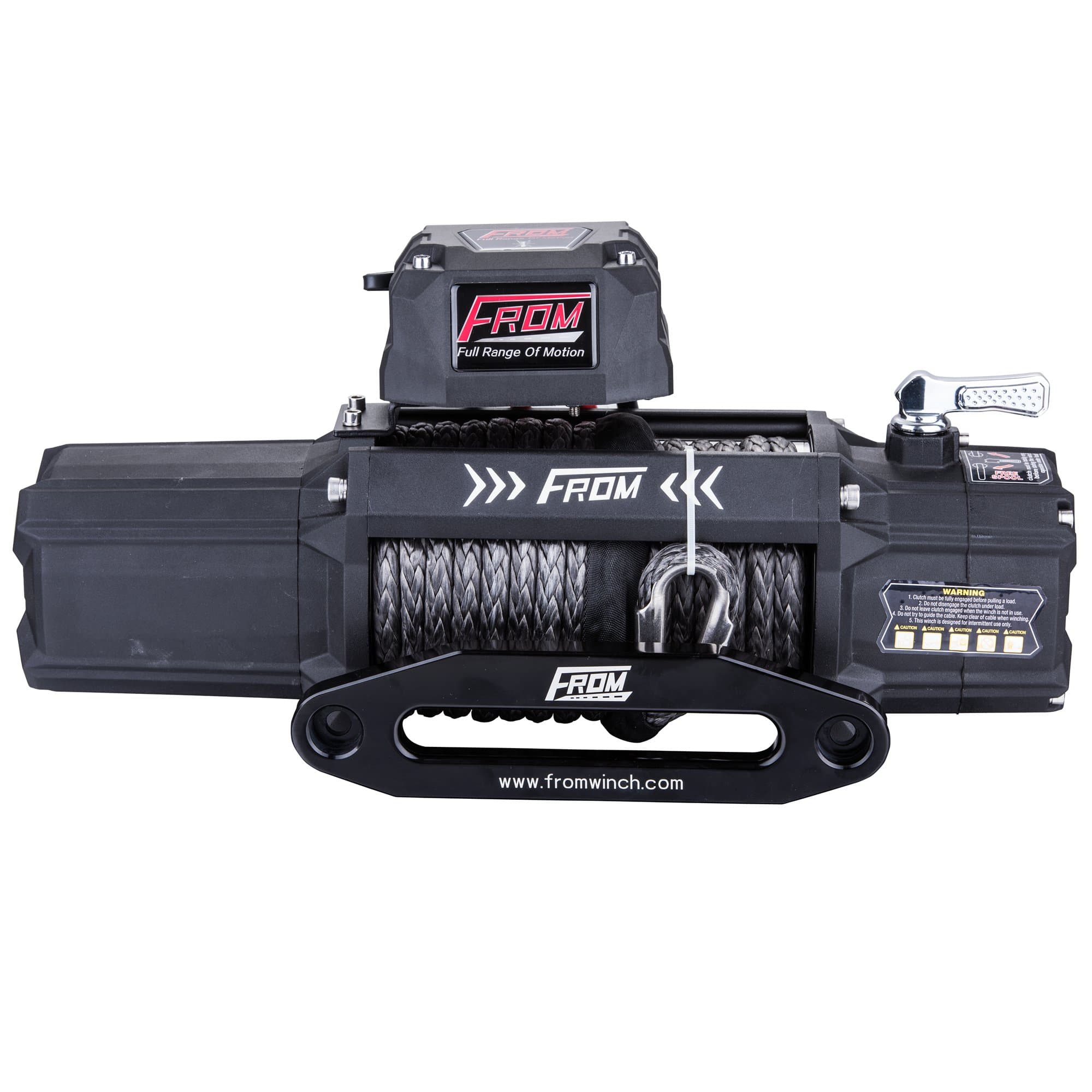 FROM ANT Series Electric Winch 9500lbs 12v Winch with Synthetic Rope FA9.5S
