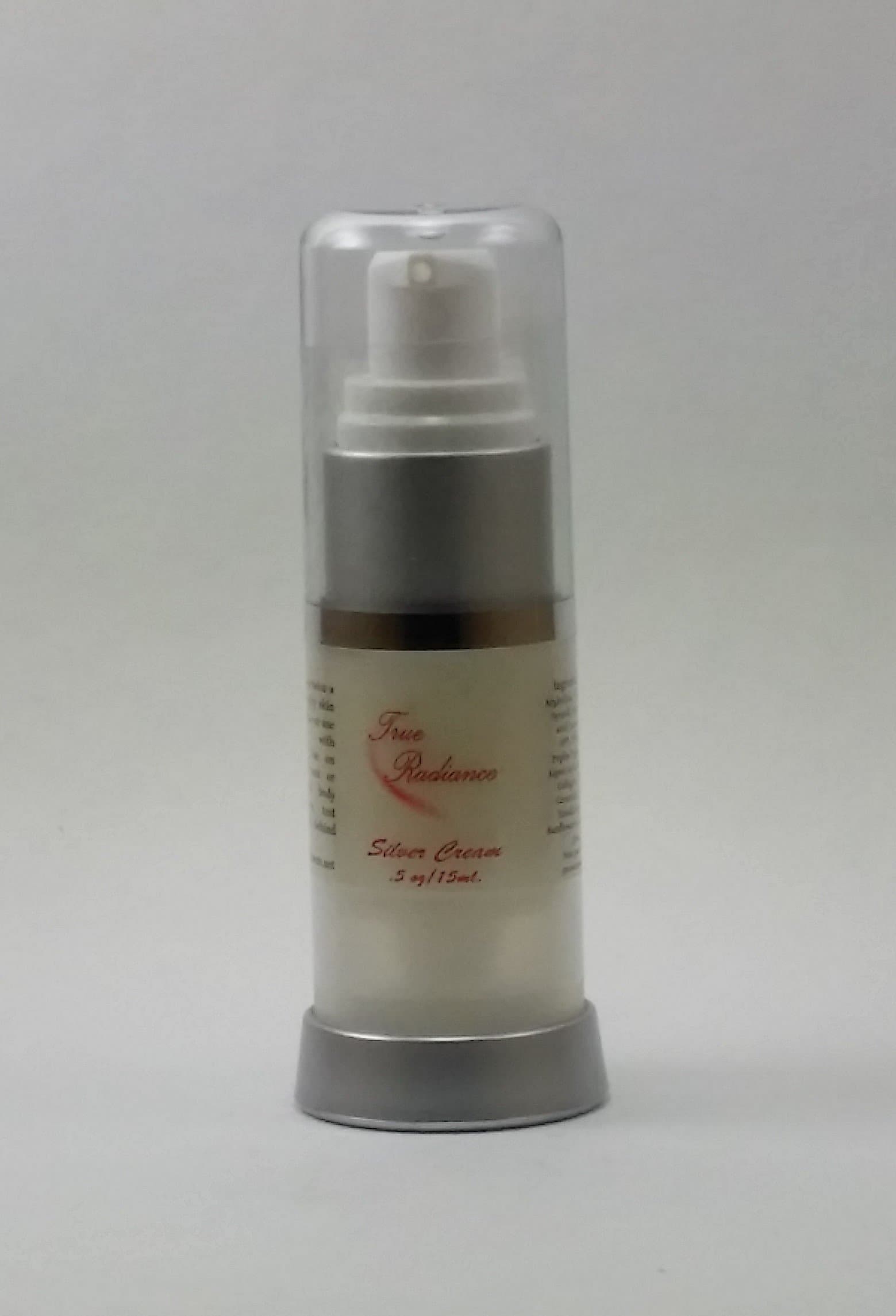 Silver Cream with Marine Collagen for Anti-aging, Wrinkle Reduction, Rejuvination and Hydrator. Argireline 20%, Dmae, Apt, Ceremide 3, Hyaluronic Acid Paraben