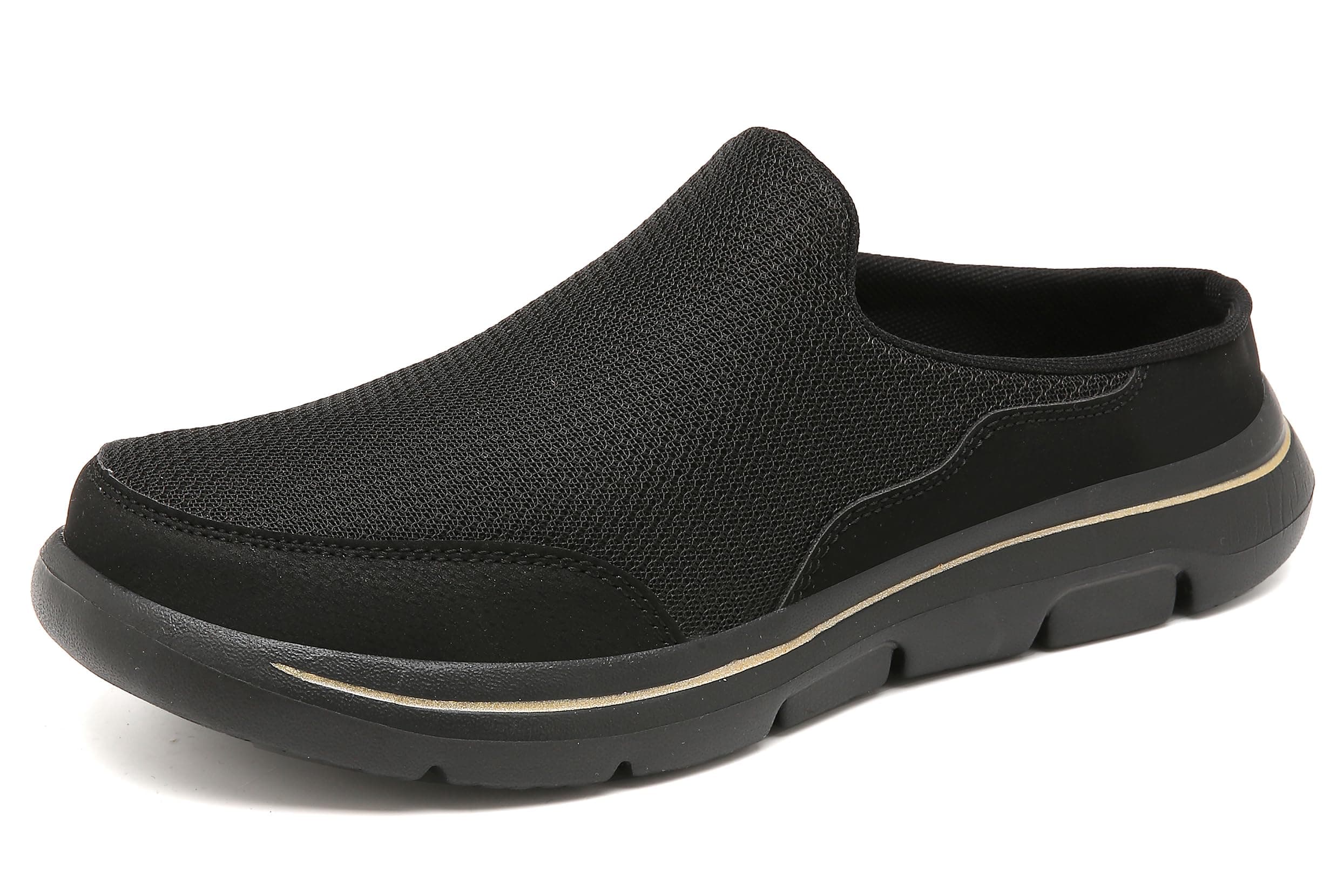 Slip On Mules & Clogs for Womens Mens Light Open Back Shoes Comfort Walking Shoes Breathable Slippers Closed Toe Slides