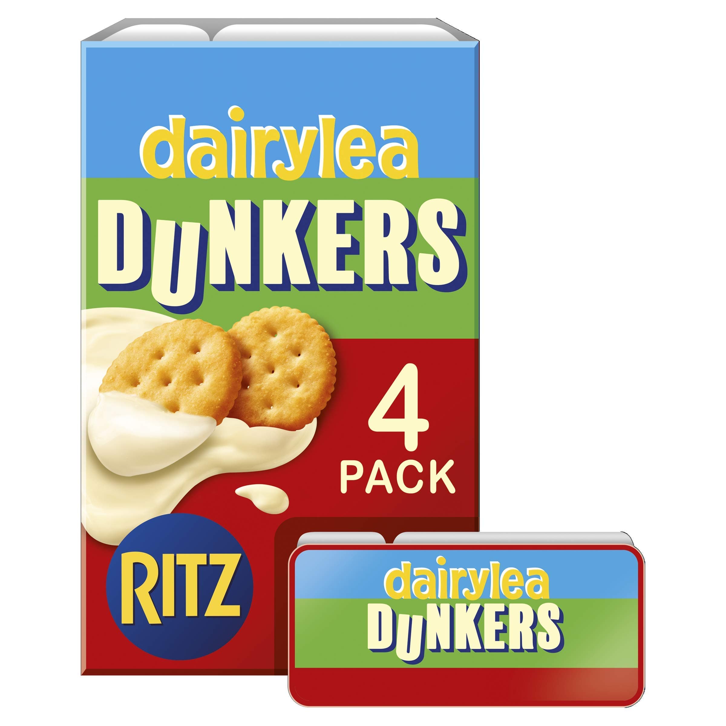 Dairylea Dunkers Ritz Cheese Snacks, 4 x 46g