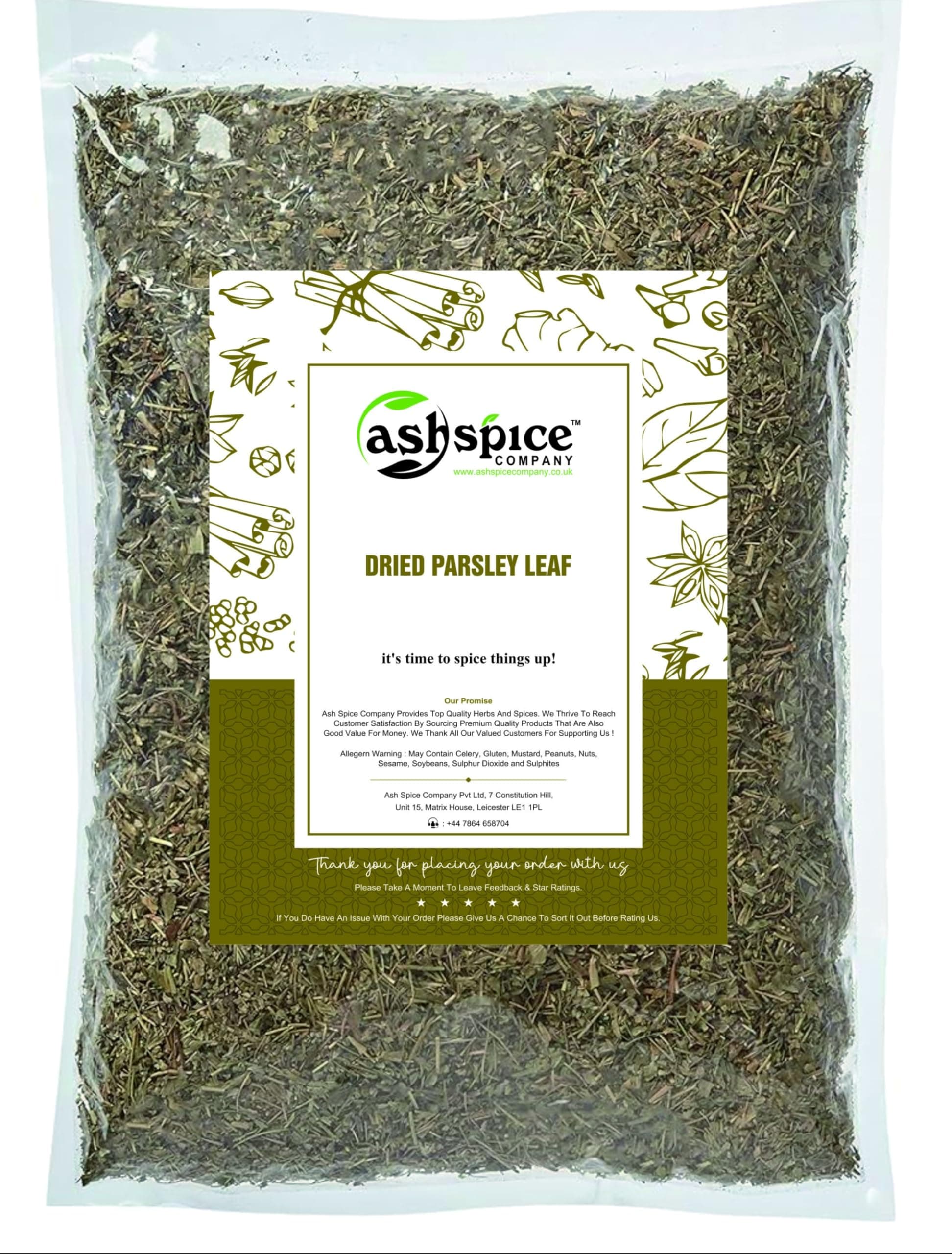 Dried Parsley Leaf Healthy Herbs A Grade Premium Quality Free UK P&P (450g)