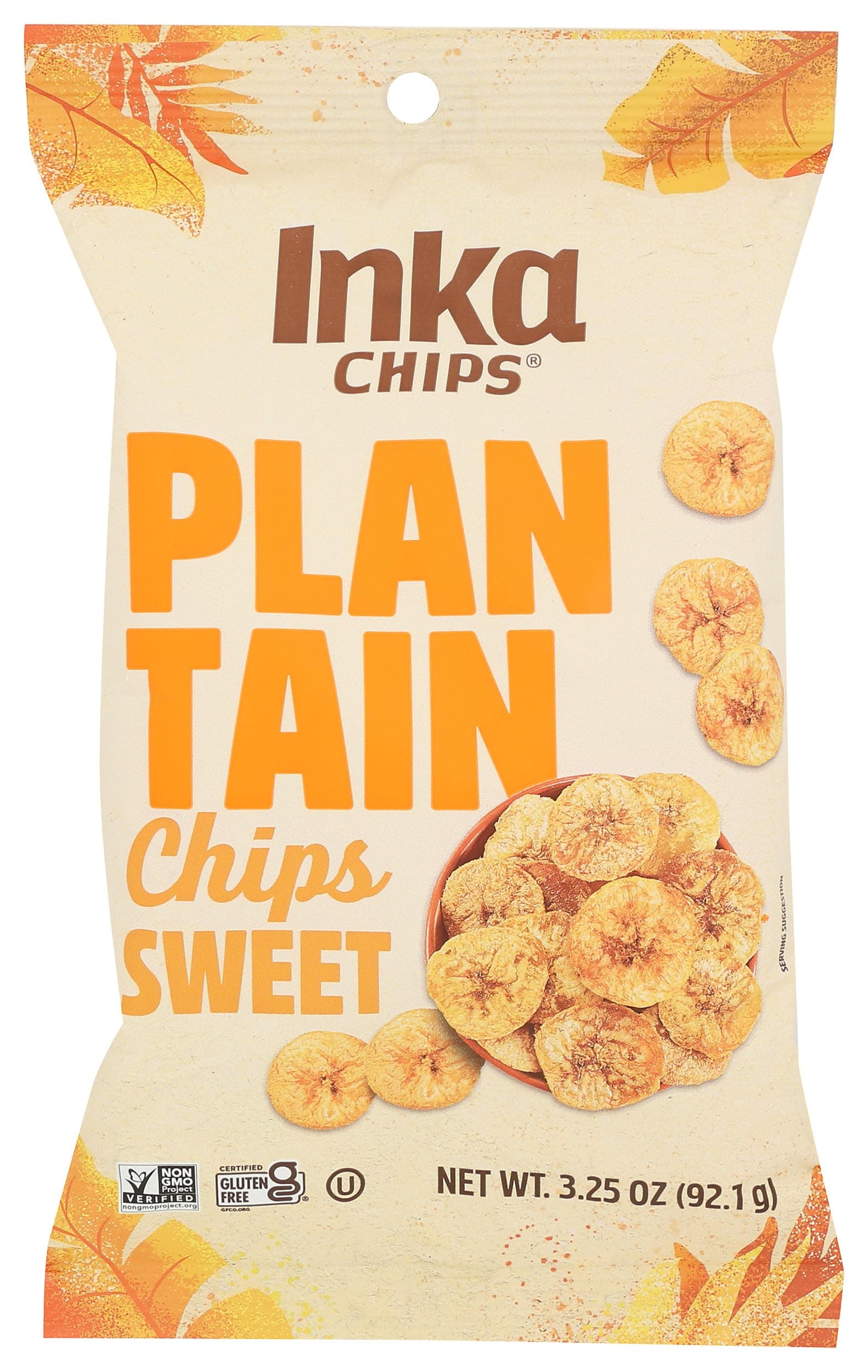 Inka Crops Sweet Plantain Chips, 3.25 oz