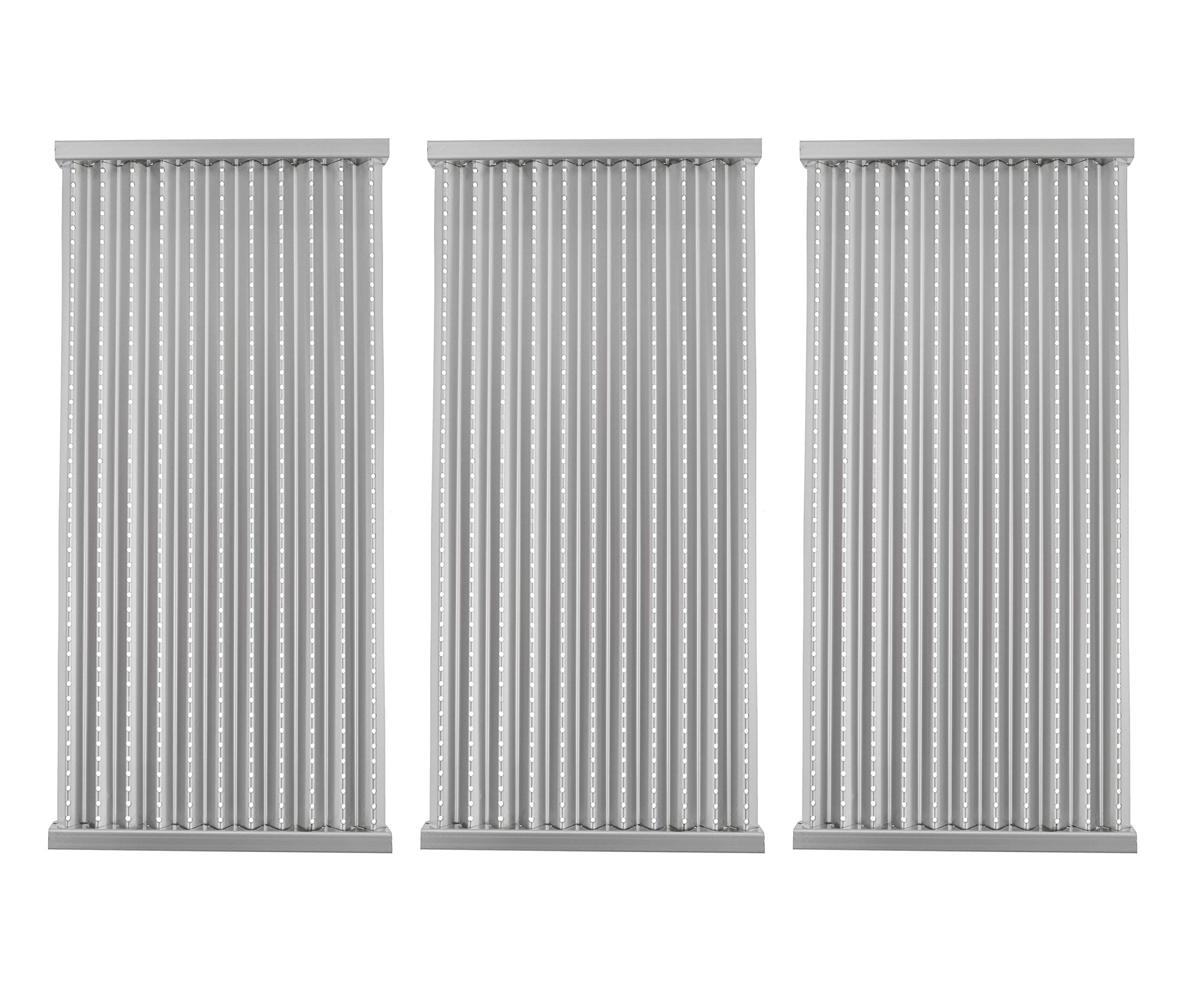 EasiBBQ Emitter Plates for Charbroil Grill 463242515, 463367016, 463242516, 466242515, 466242615, 463243016, 463367516, 466242516, 466242616, 463346017, Stainless Steel