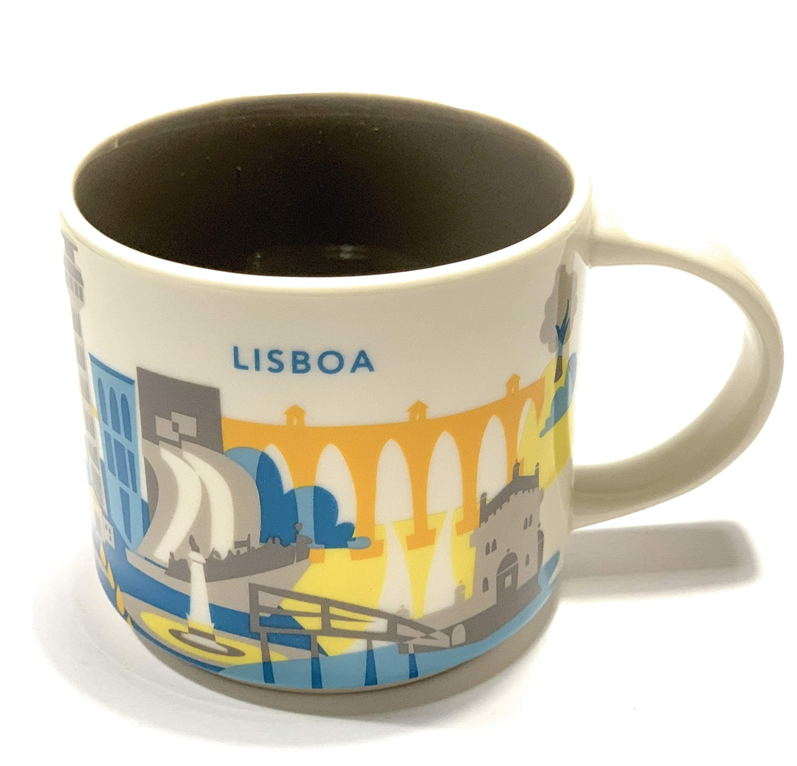 City Mug You Are Here Collection Lisboa - Lisbon (Portugal) Coffee Cup