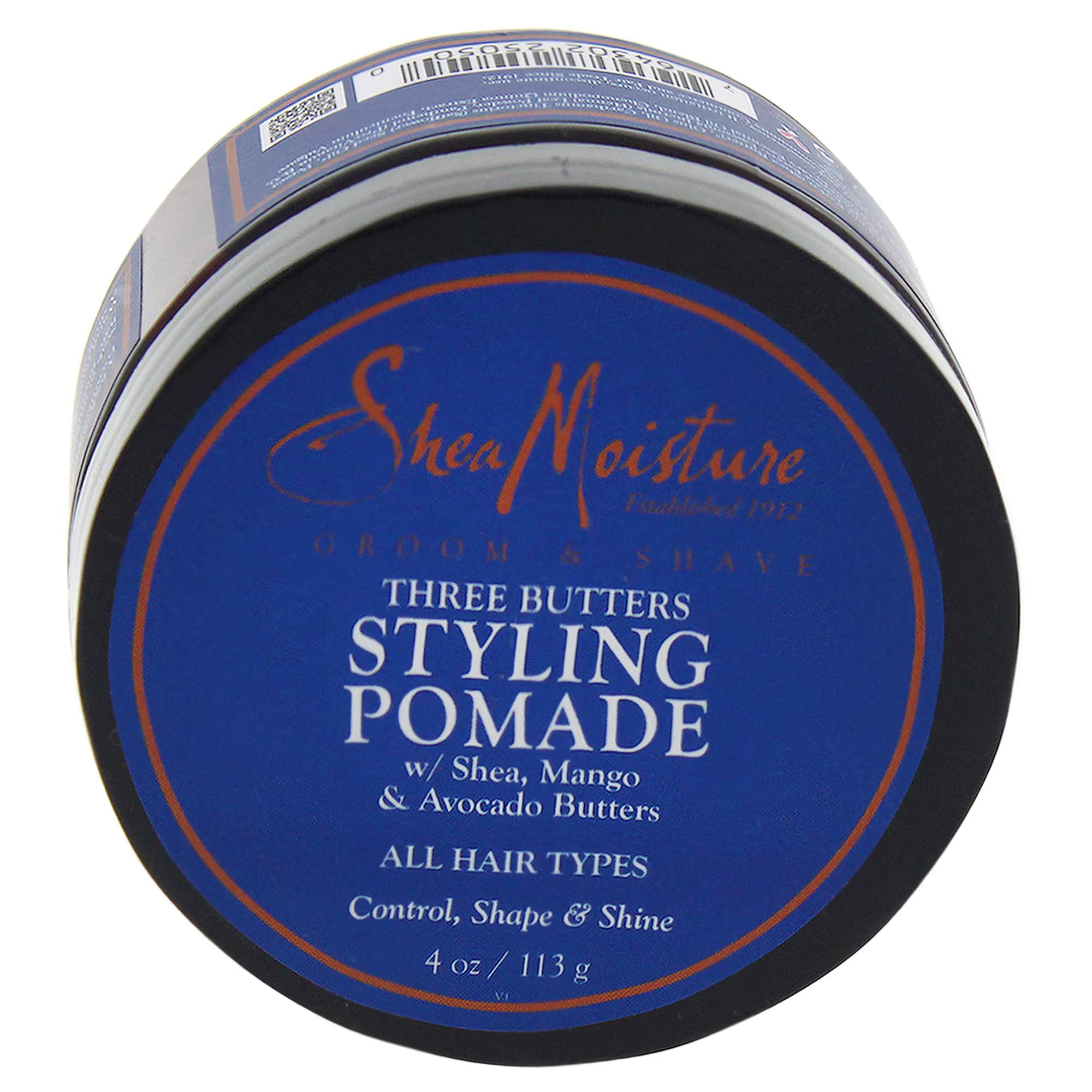 Shea Moisture Three Butters Styling Pomade Control, 4 oz