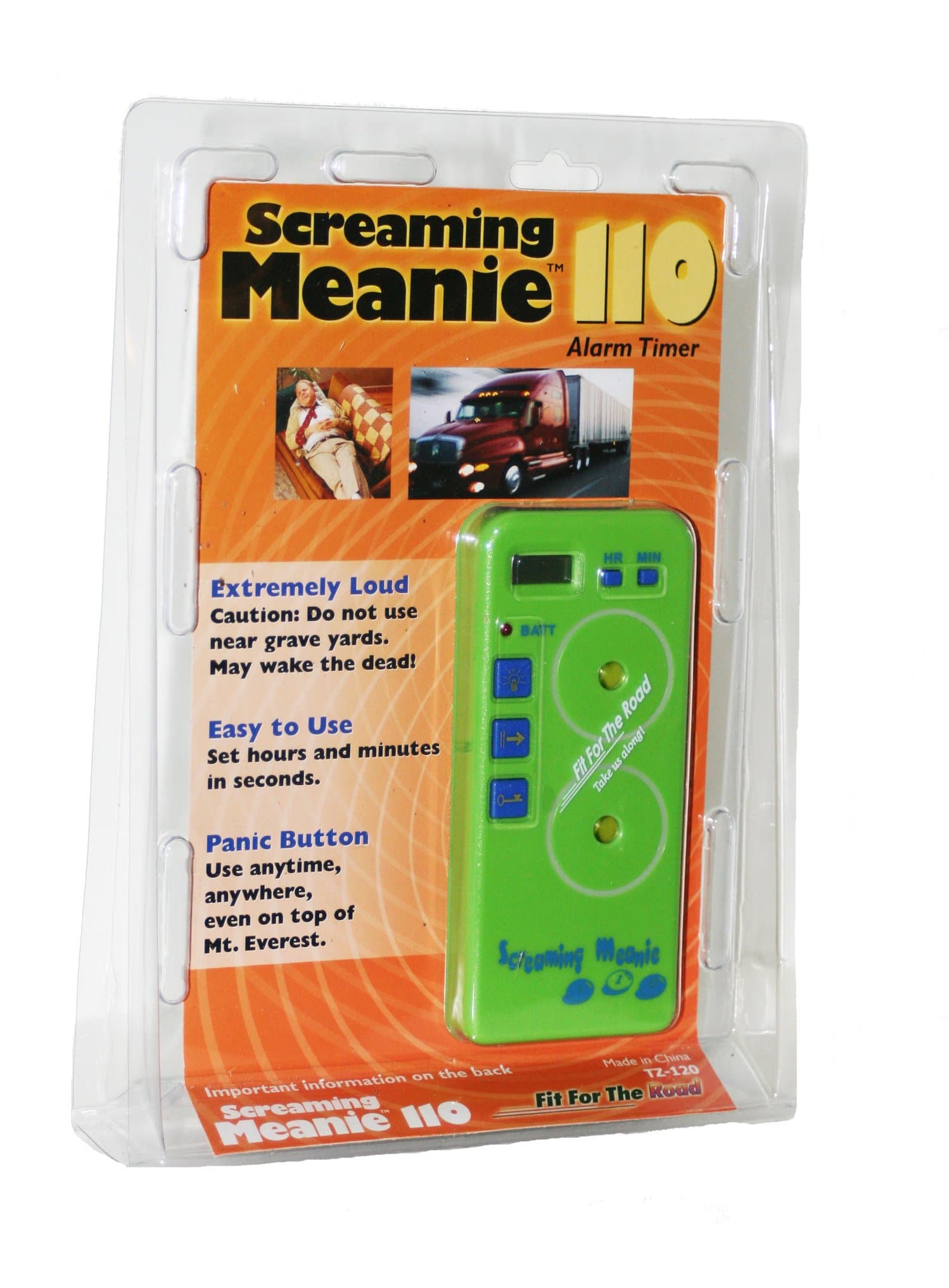 PowerHunt Screaming Meanie 110 Alarm Clock & Timer-Assorted Colors
