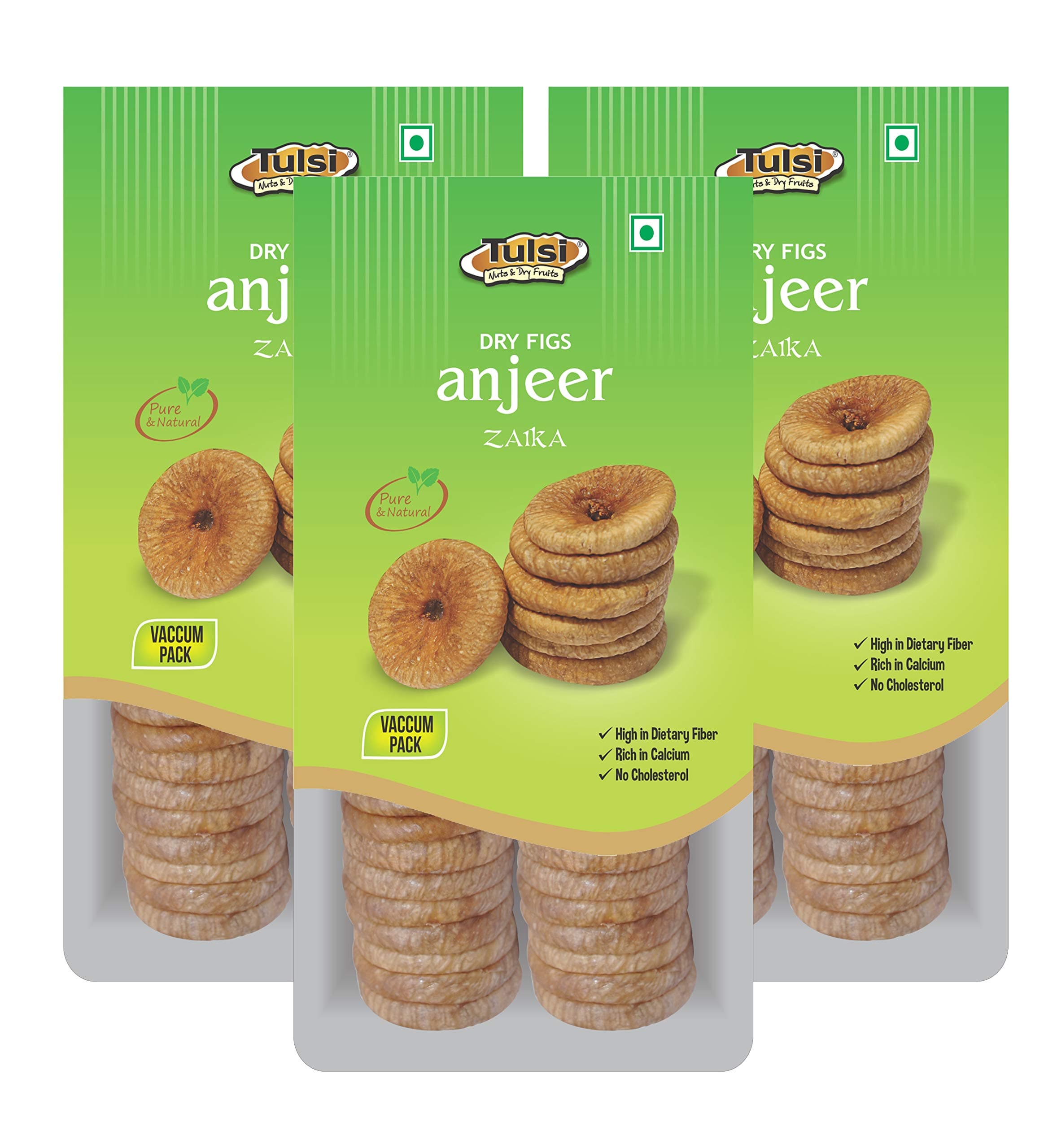 Tulsi Dry Figs Anjeer Zaika 900g (300g x 3)