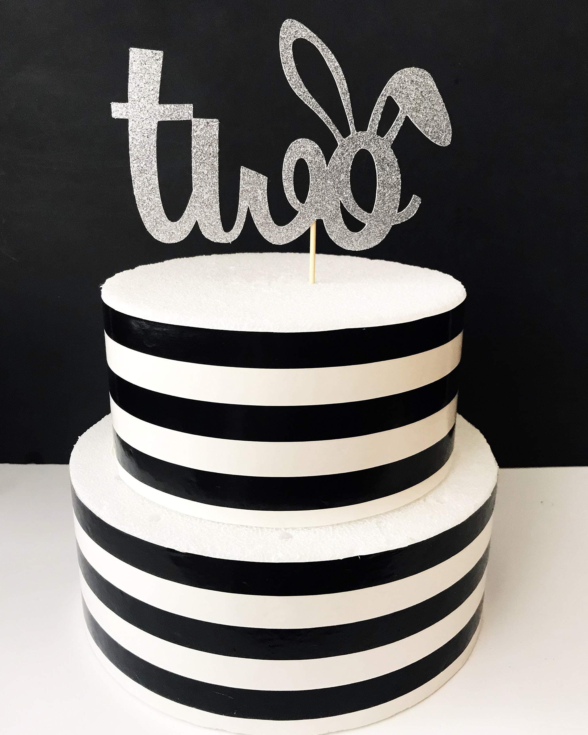 Some Bunny is Two Cake Topper 2nd Birthday Cake topperBunny Cake Topper