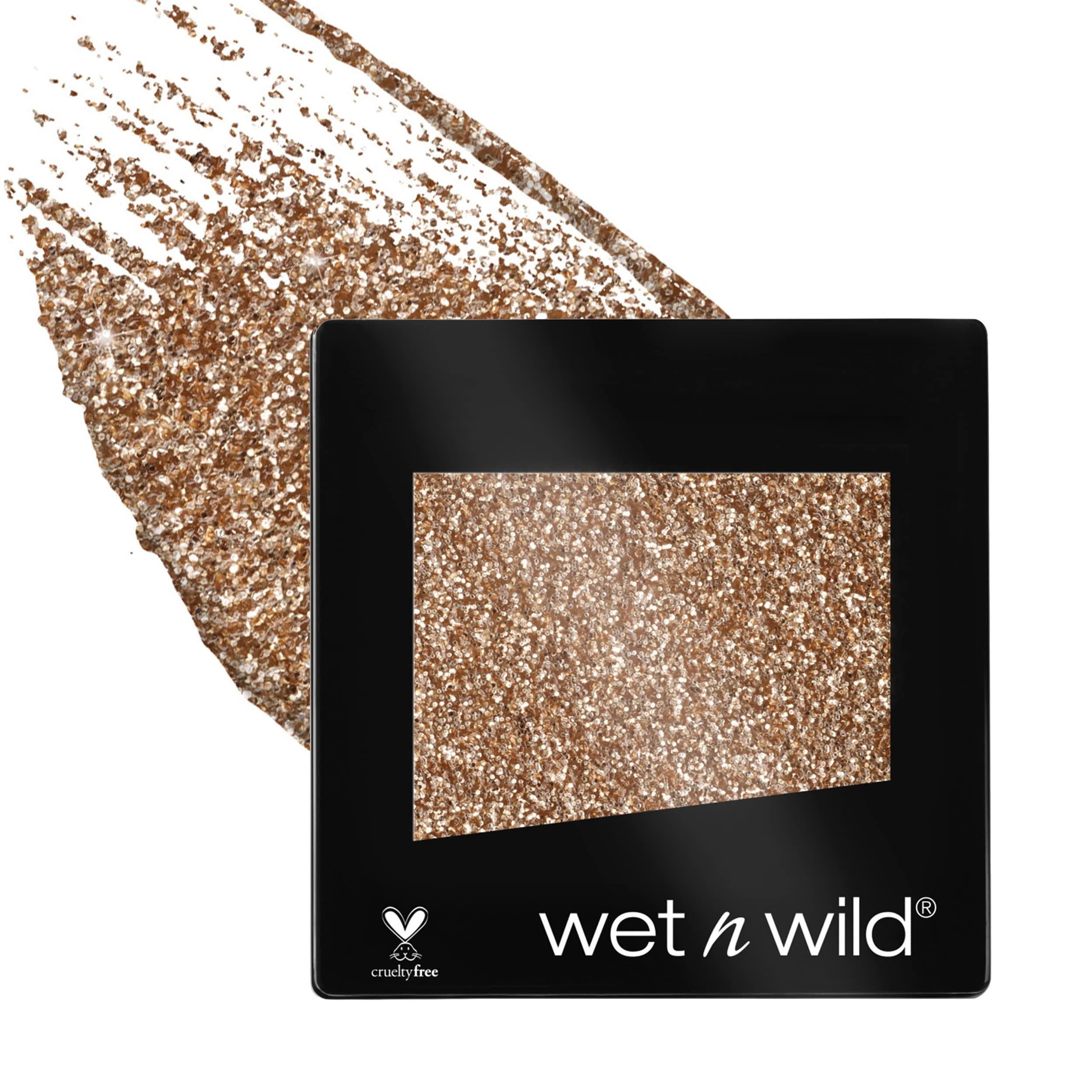 wet n wild Color Icon Glitter Eyeshadow Shimmer Brass