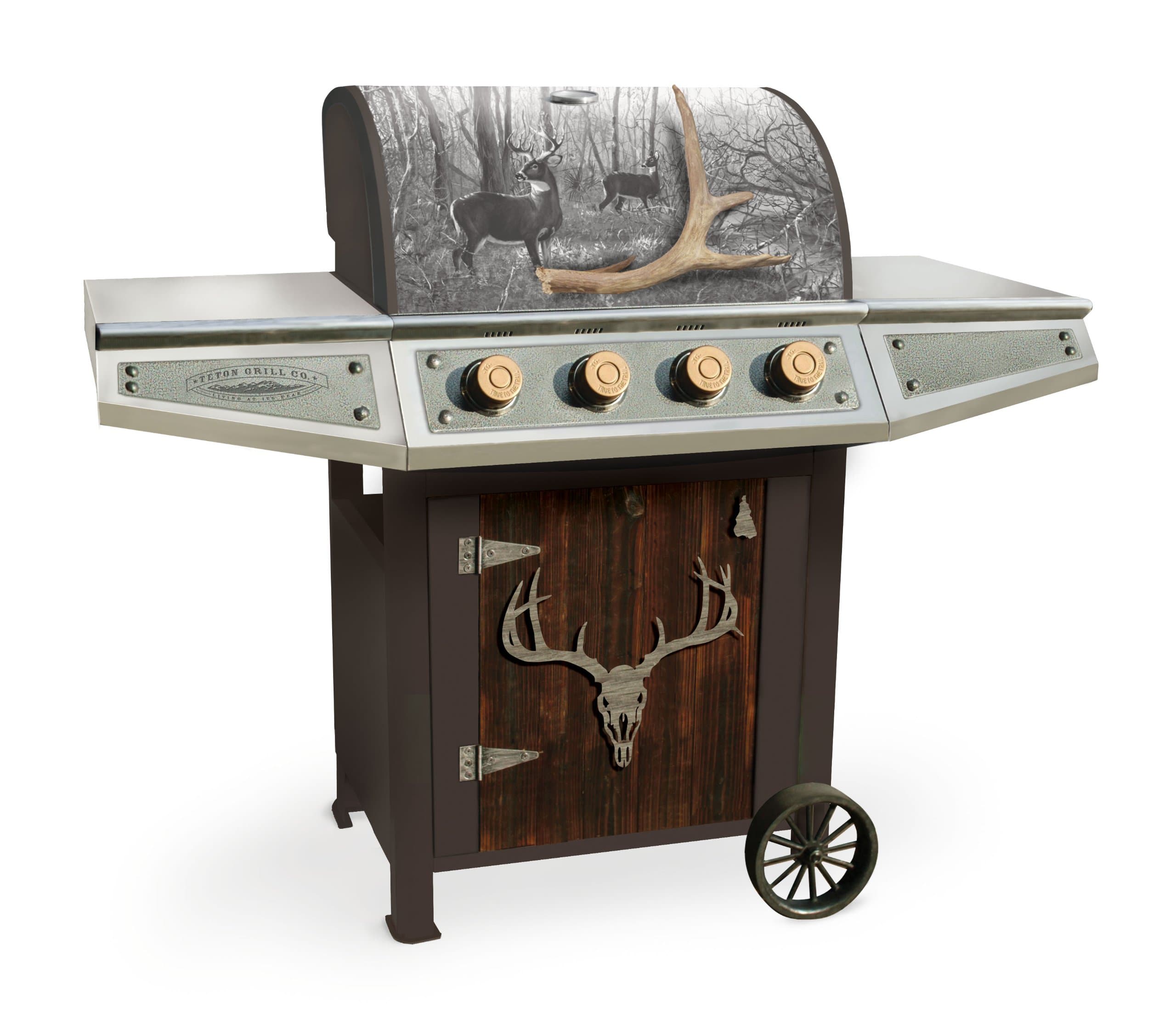 Teton CWT100CG Classic 4 Burner Whitetail Gas Grill