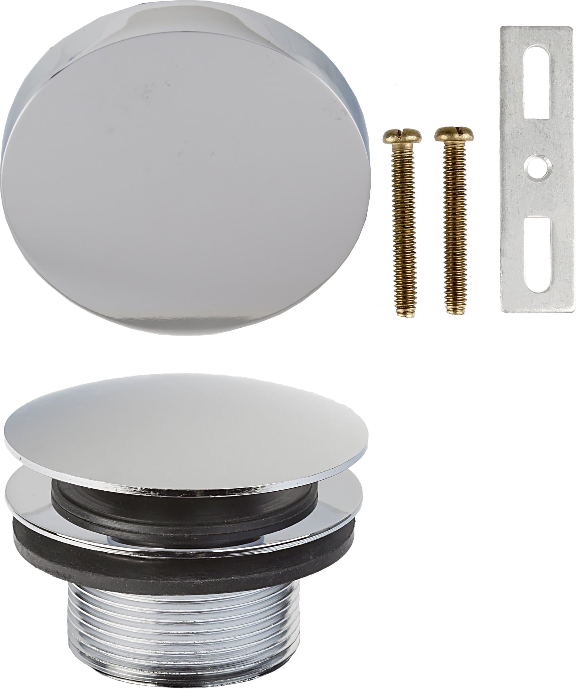 Absolute Solutions 1-1/2” Modern Mushroom Bath Waste Trim (Tub Drain and Faceplate)