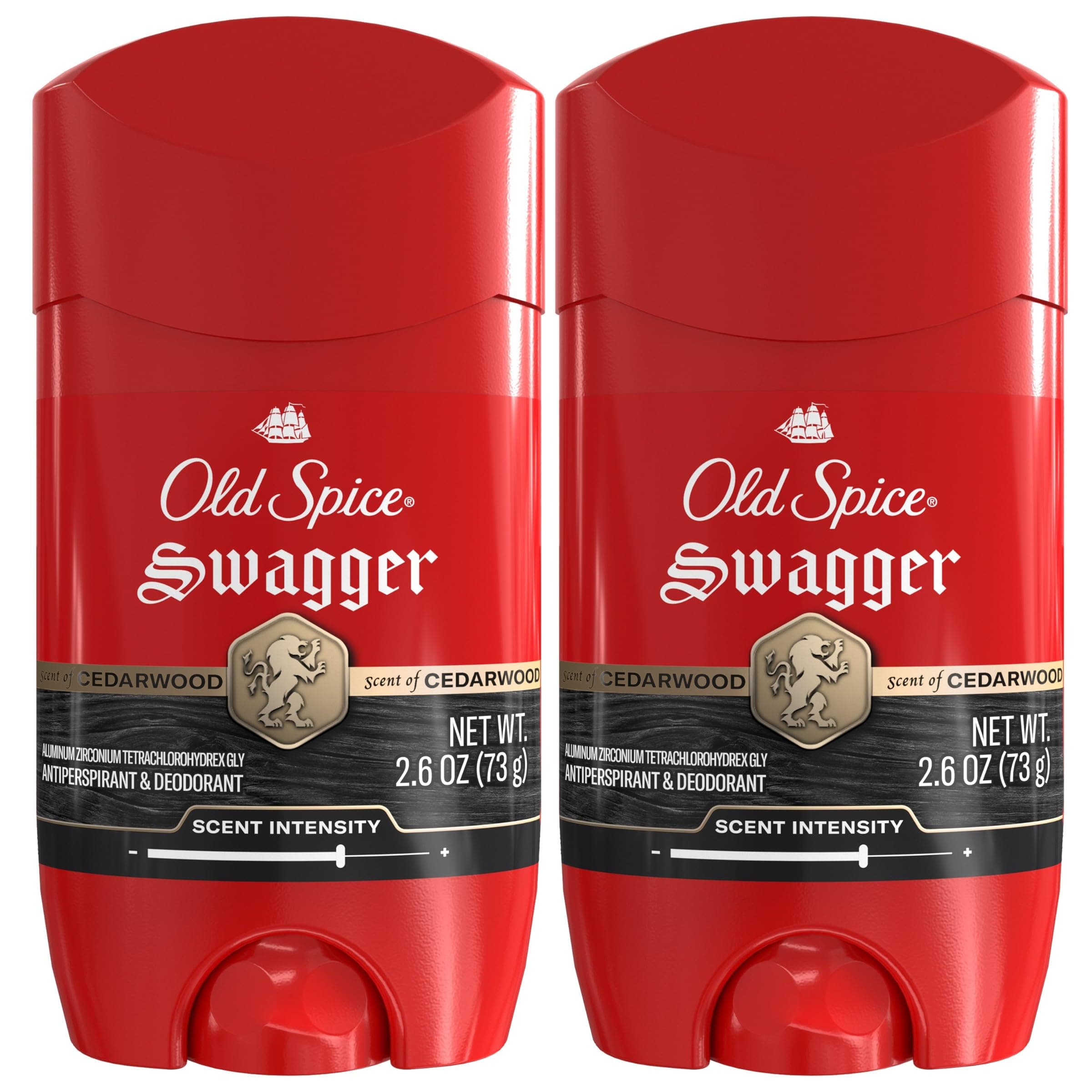 Antiperspirant and Deodorant for Men, Red Zone Collection, Swagger Invisible Solid, Lime &.
