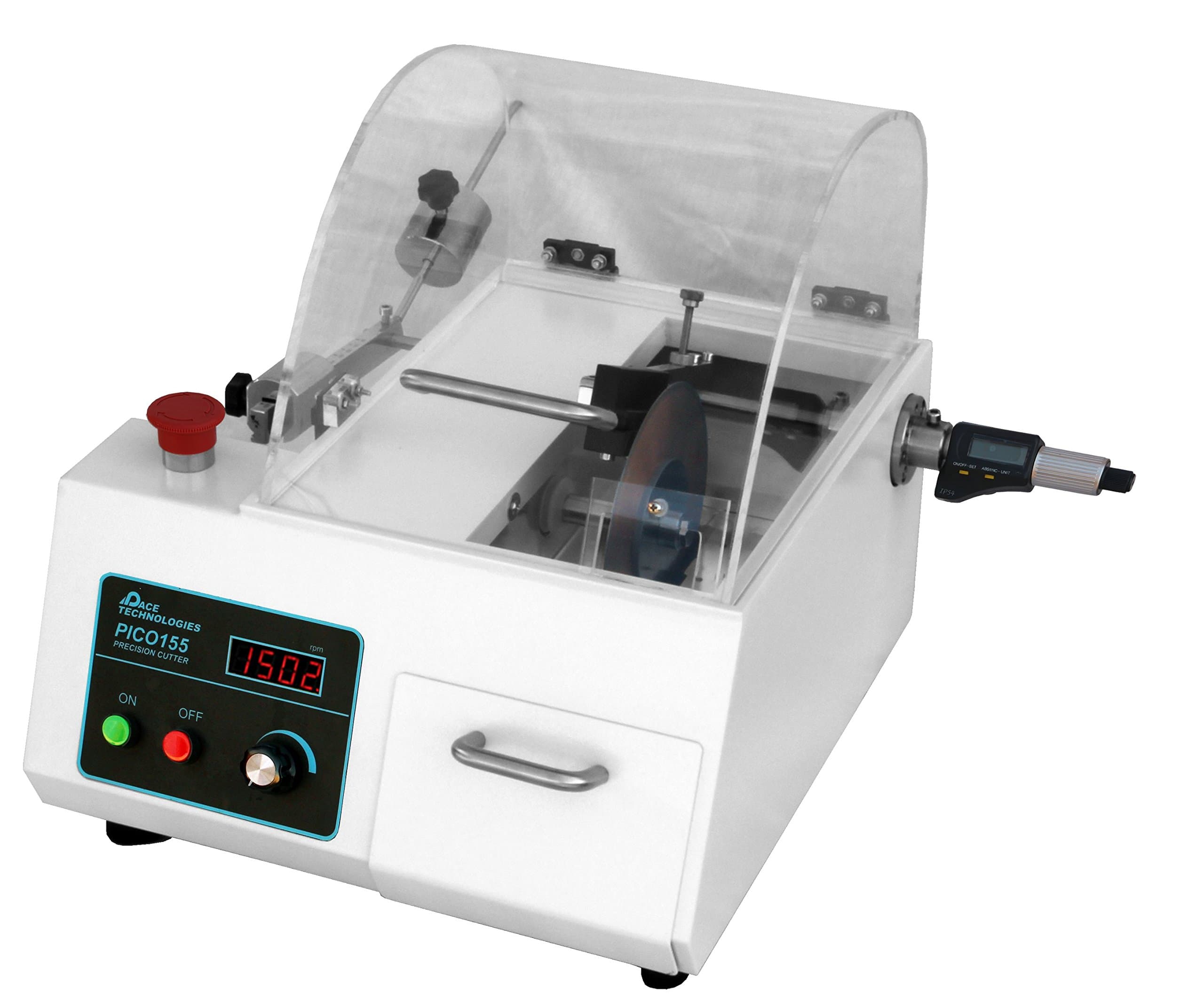 PICO 155 precision cutter with touch controls