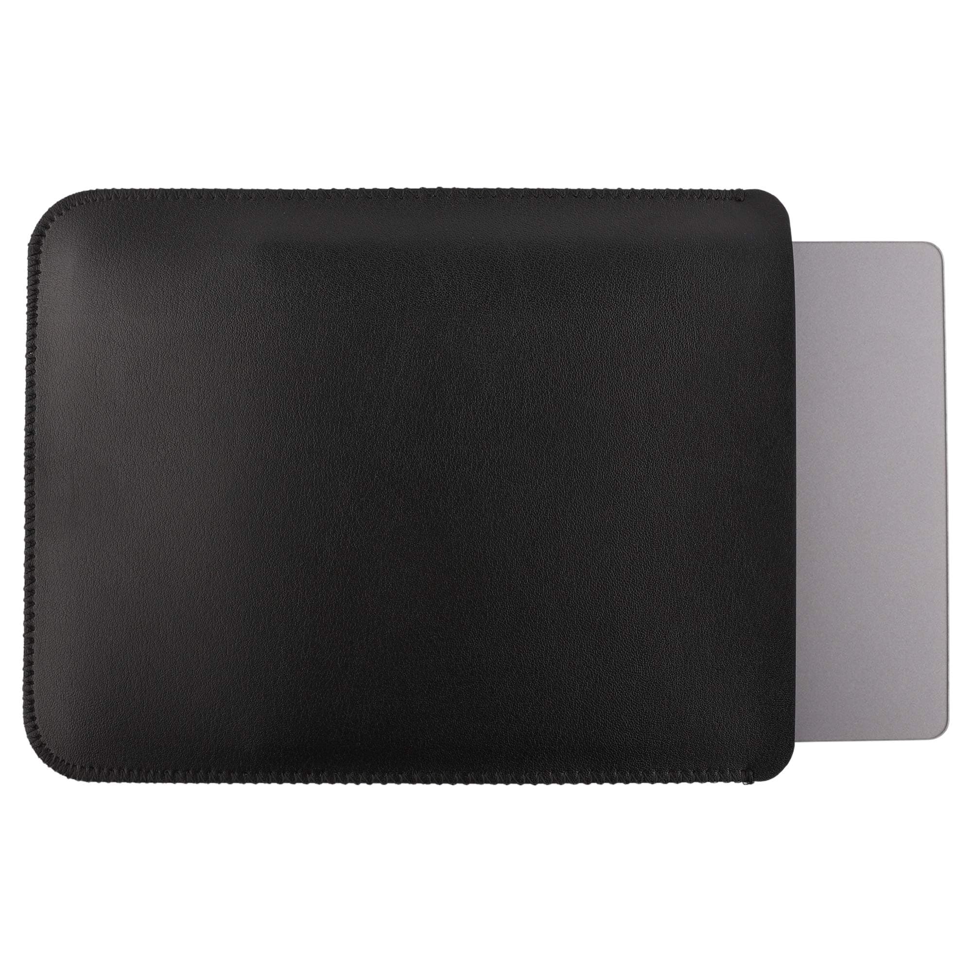 GuardV Faux Leather Sleeve for Apple Magic Trackpad 2 - Protective Carrying Case Cover Pouch Bag (Black)