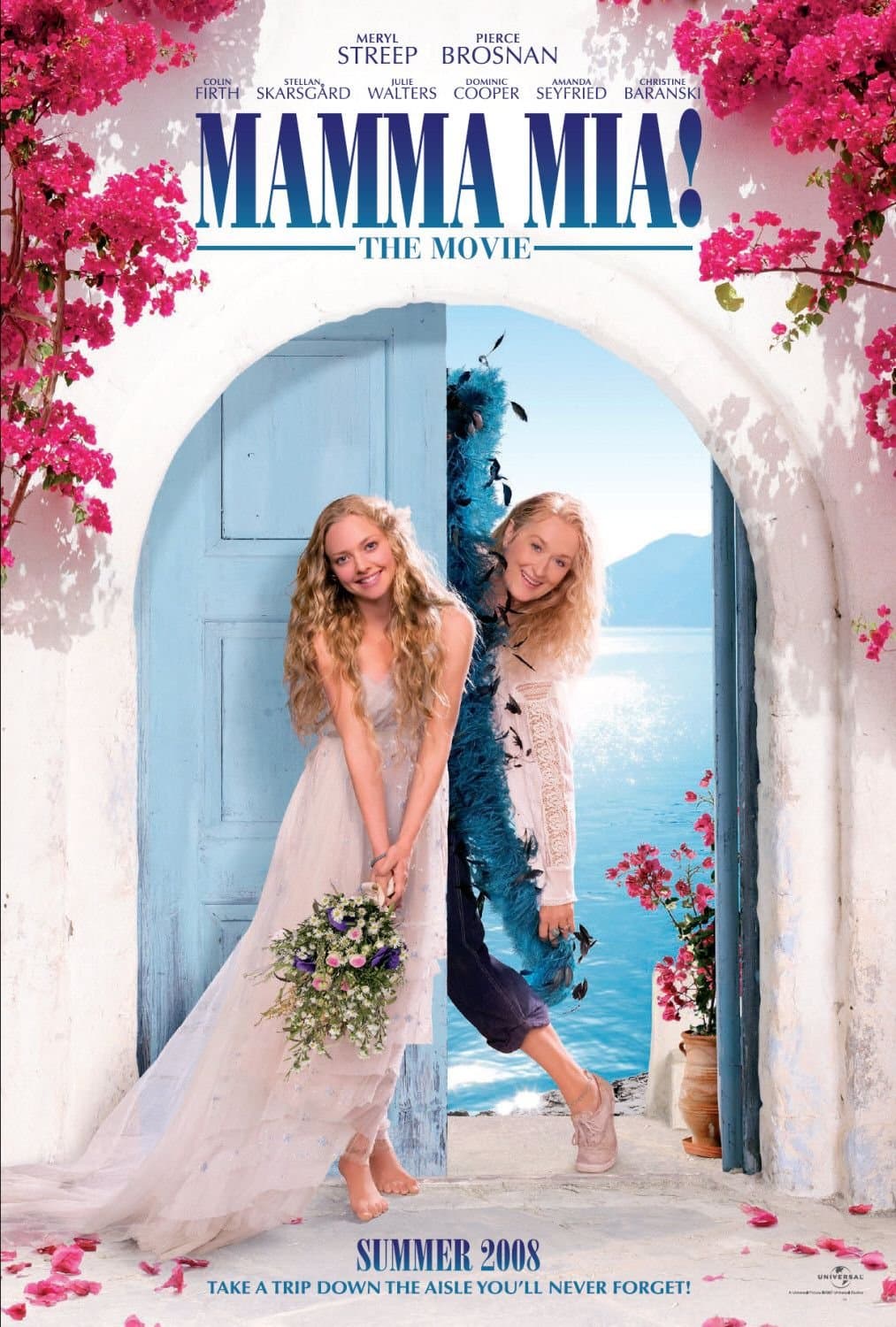 MAMMA MIA MOVIE POSTER APPROX SIZE