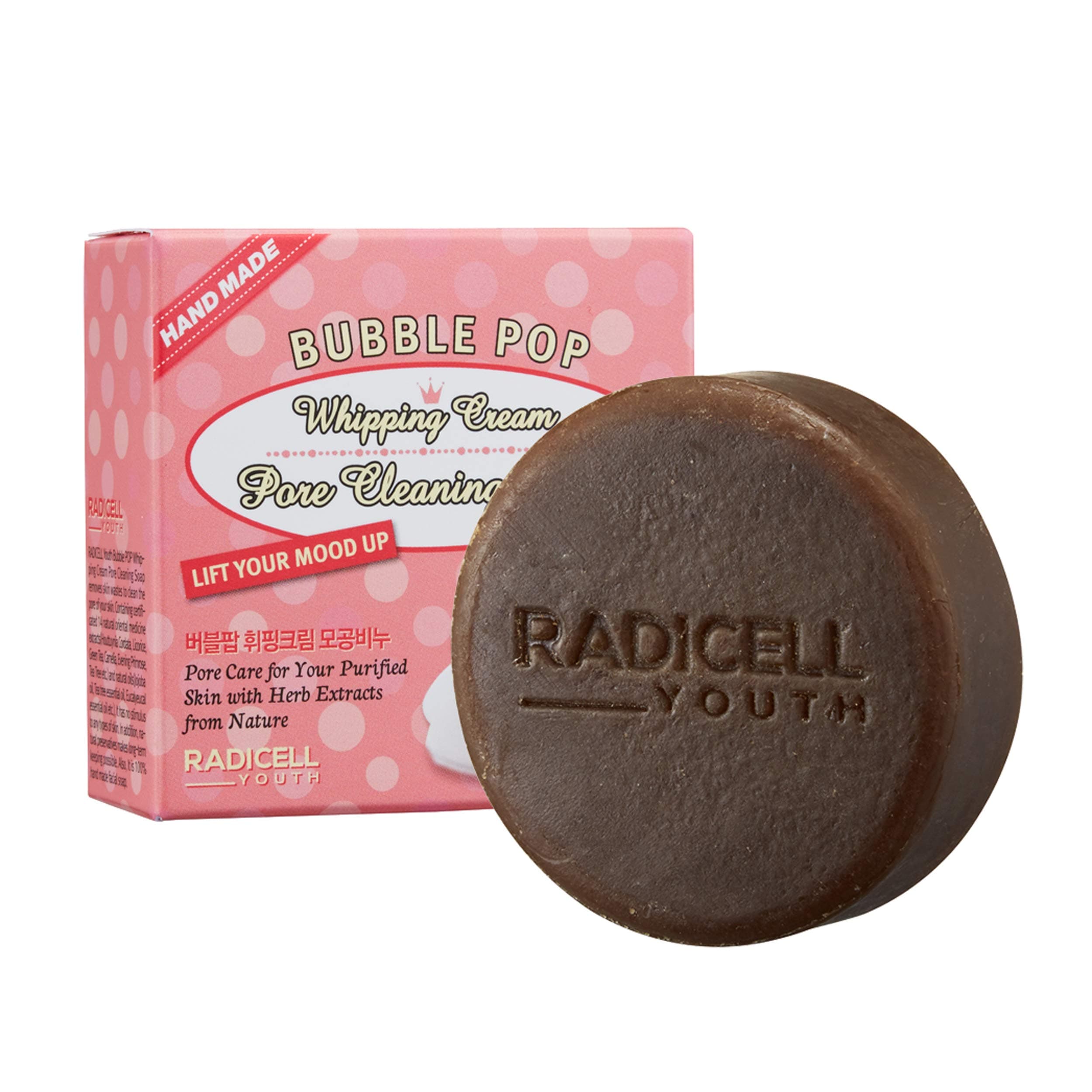 RADICELL Korean Bubble Pop Pore Cleansing Soap, 100g
