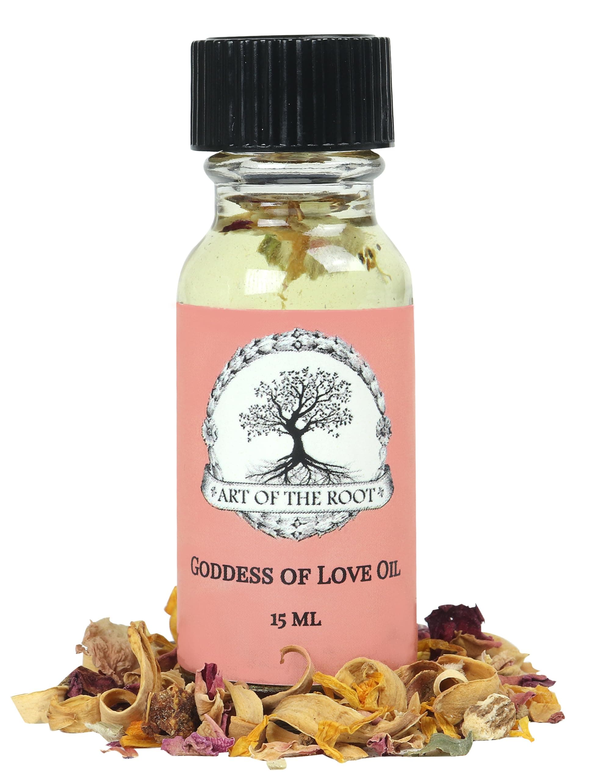 Love & Attraction Oil by Art of the Root | Handmade with Herbs & Essential Oils | Conjure, Wiccan, Pagan & Magick