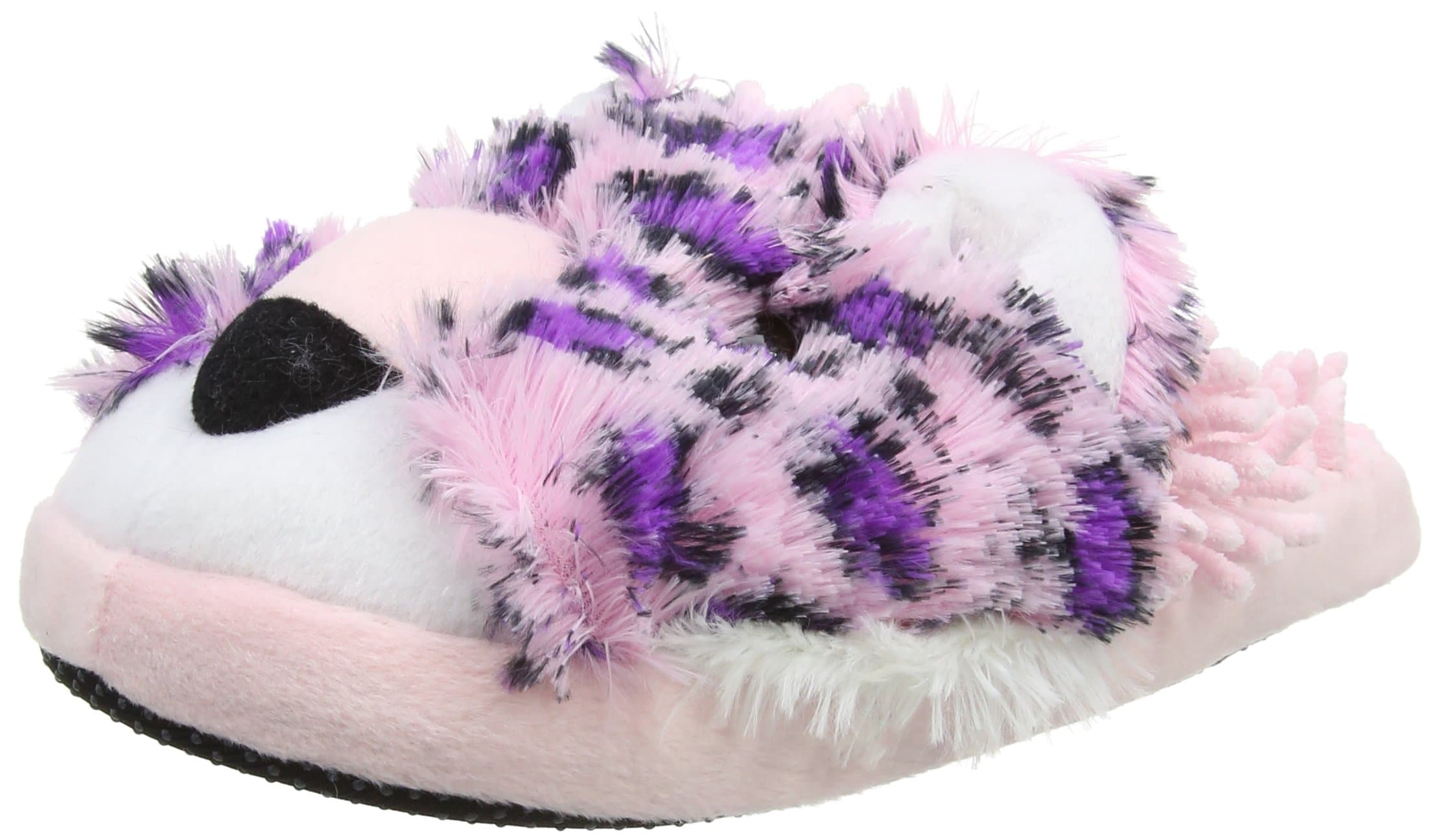 Aroma Home Shoes Women's Leopardfuzzy Slippers, Pink (Pink), M UK