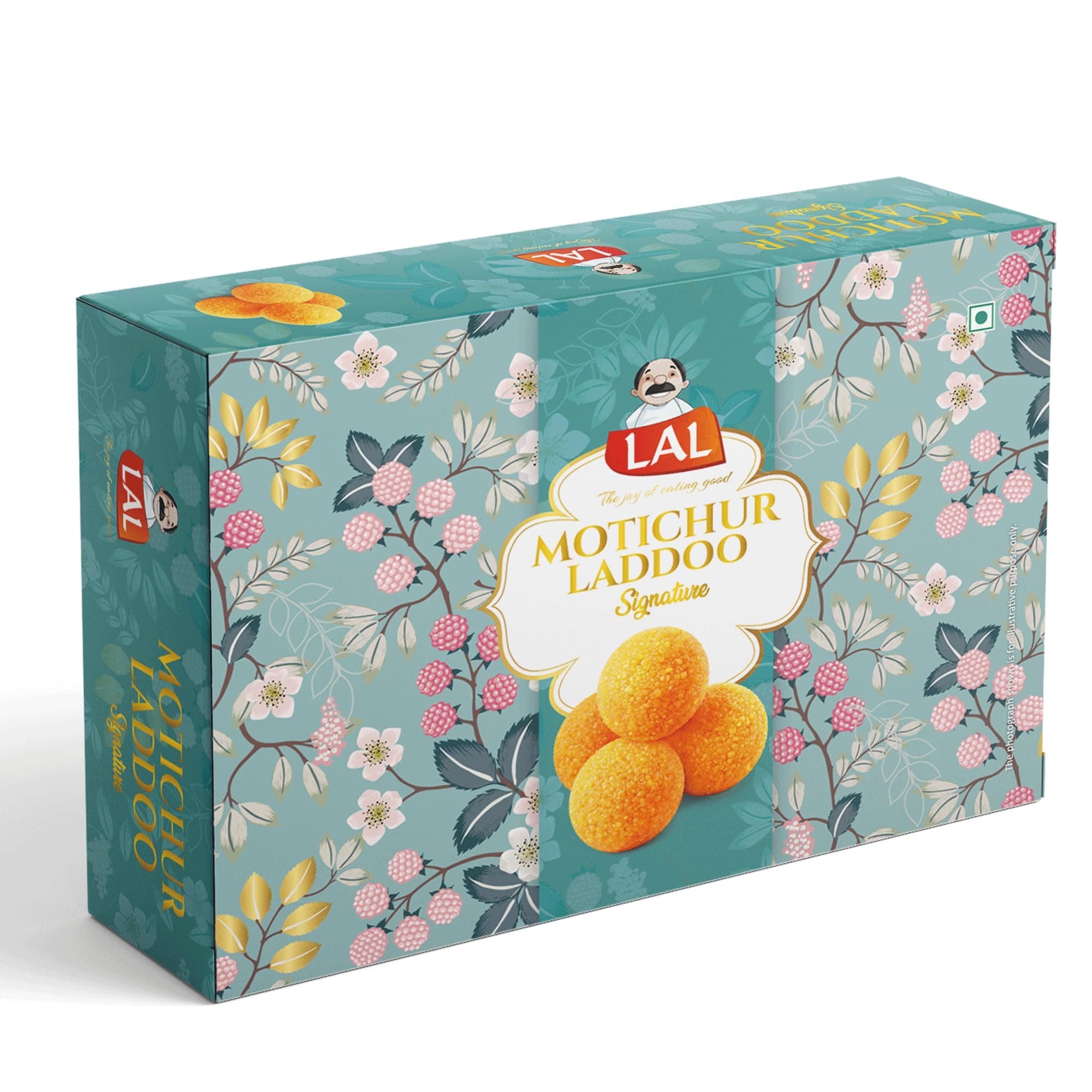 Lal Sweets Motichur Laddoo 400g | Sulfur-Free Sugar | No Artificial Flavours | Authentic Taste & Melt-in-Mouth Texture