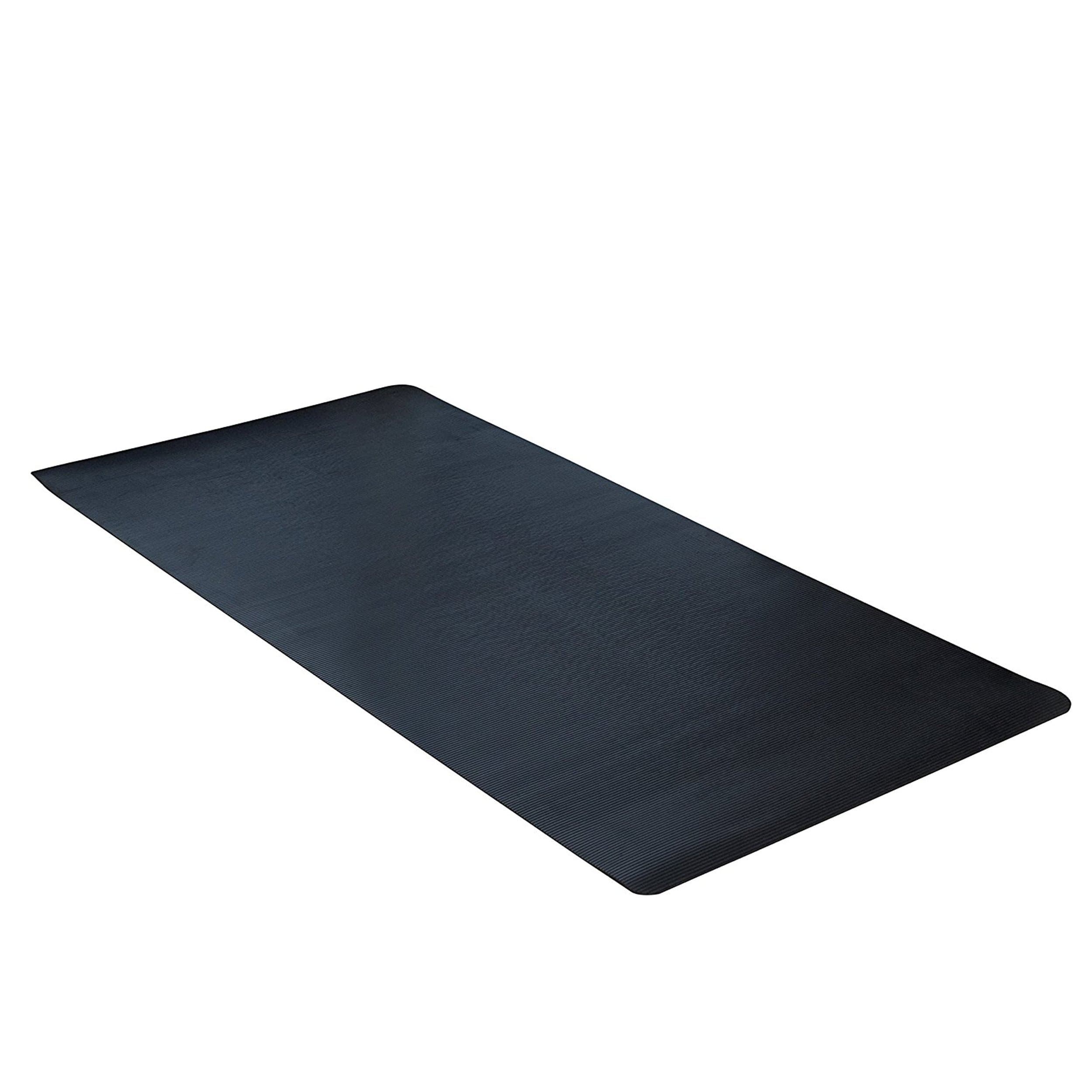 ClimaTex Indoor/Outdoor Rubber Scraper Mat, 36 in. x 1﻿0 ft., Black