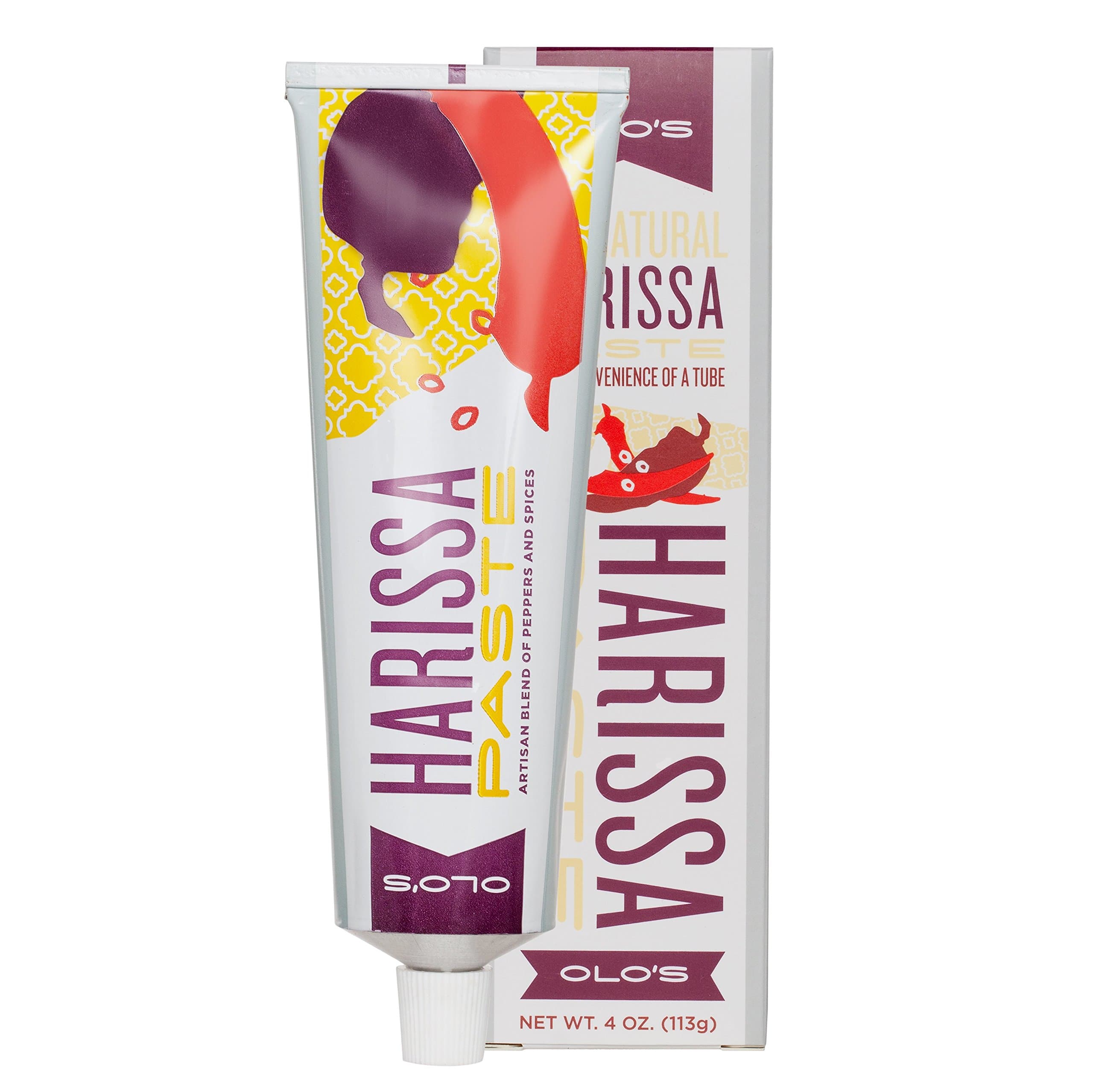 Organic Harissa Paste ā Fiery peppers and spices by ā Organic by Oloās ā 4oz