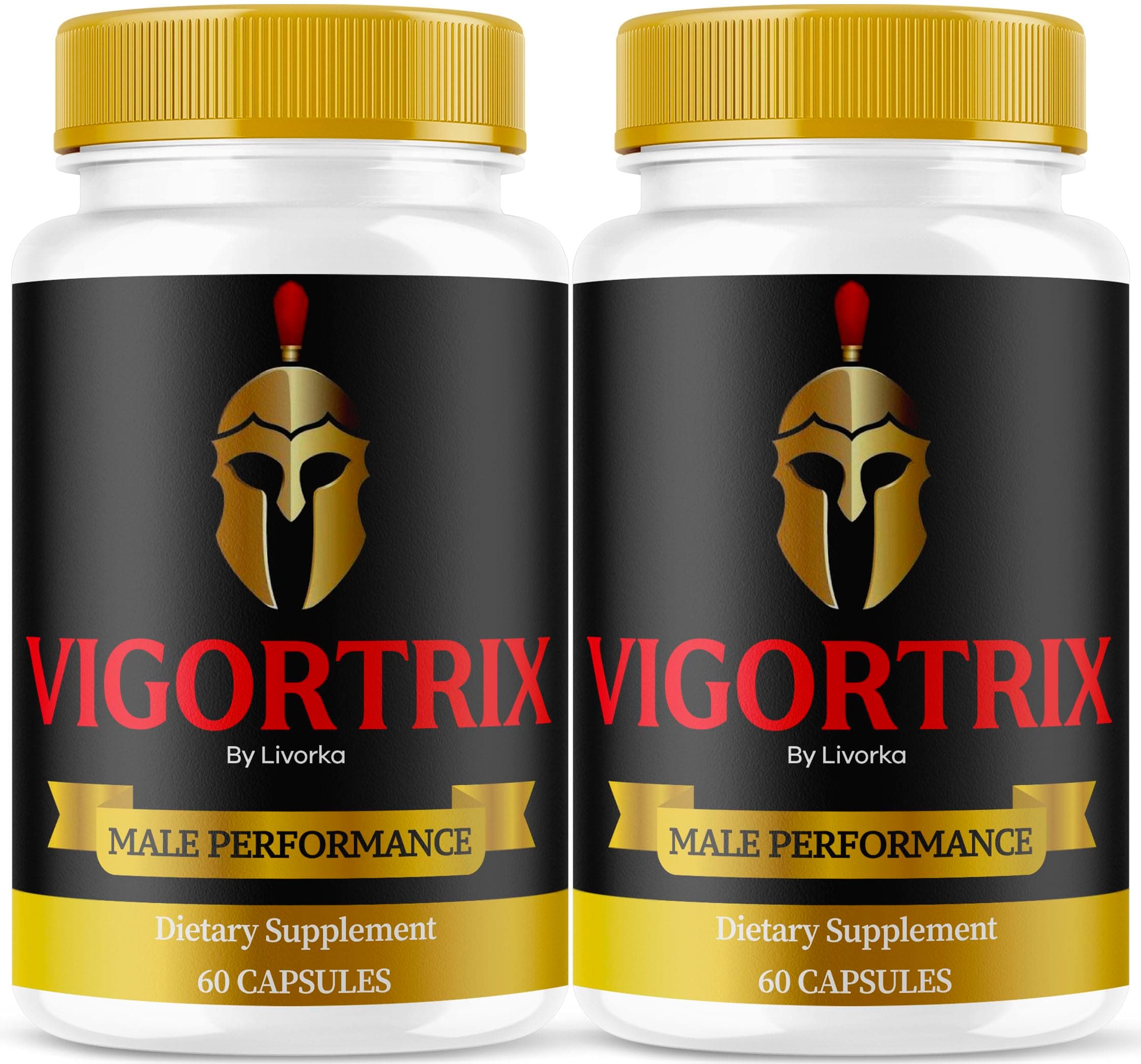 (2 Pack) Vigortrix - Vigortrix Pills Advanced Formula Reviews, 120 Capsules for 2 Months