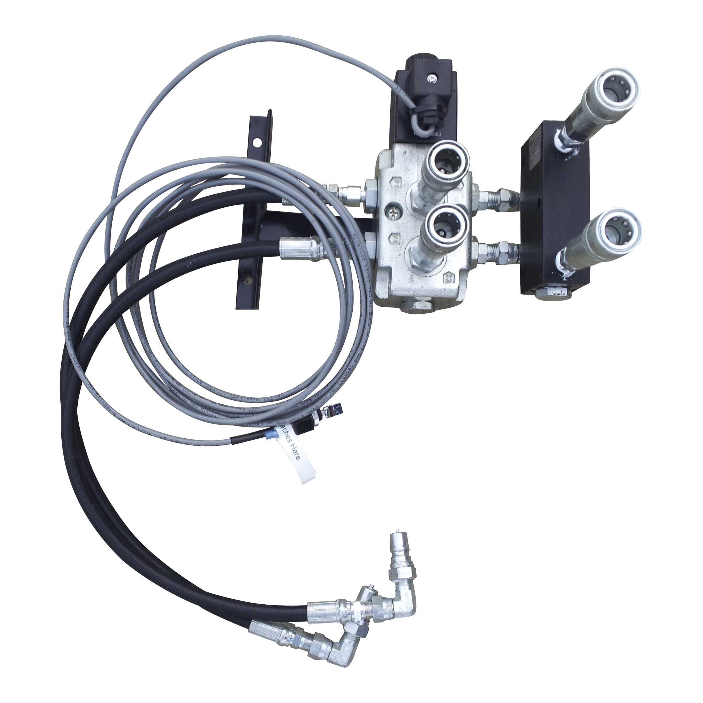 UTV HitchworksHydraulic Selector Valve for Kubota RTV Model 900, 1100, 1140 Black