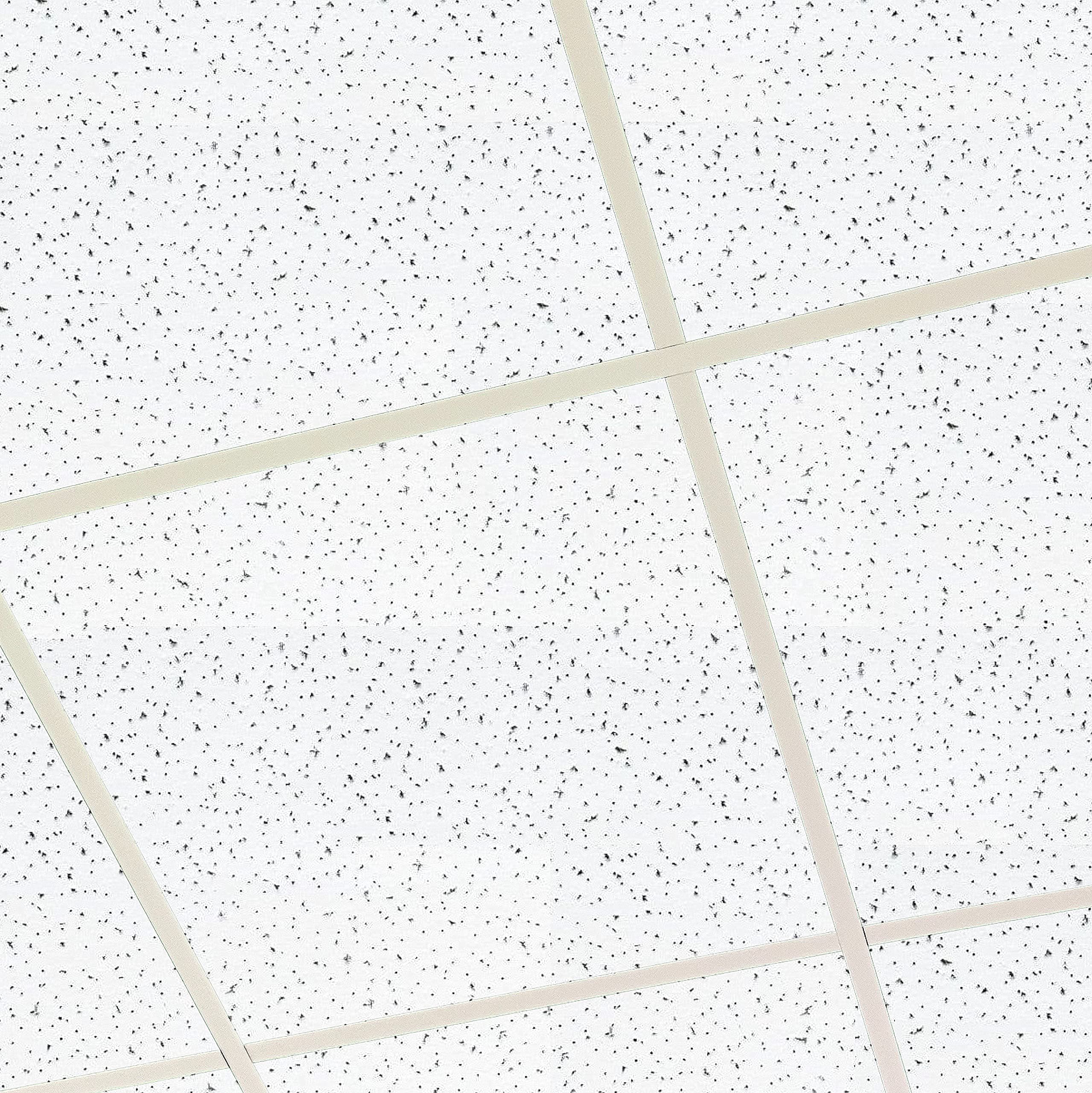 Fine Fissure Fissured Acoustic Office Suspended Ceiling Tiles 595mm x 595mm to Fit in 600mm x 600mm Layout