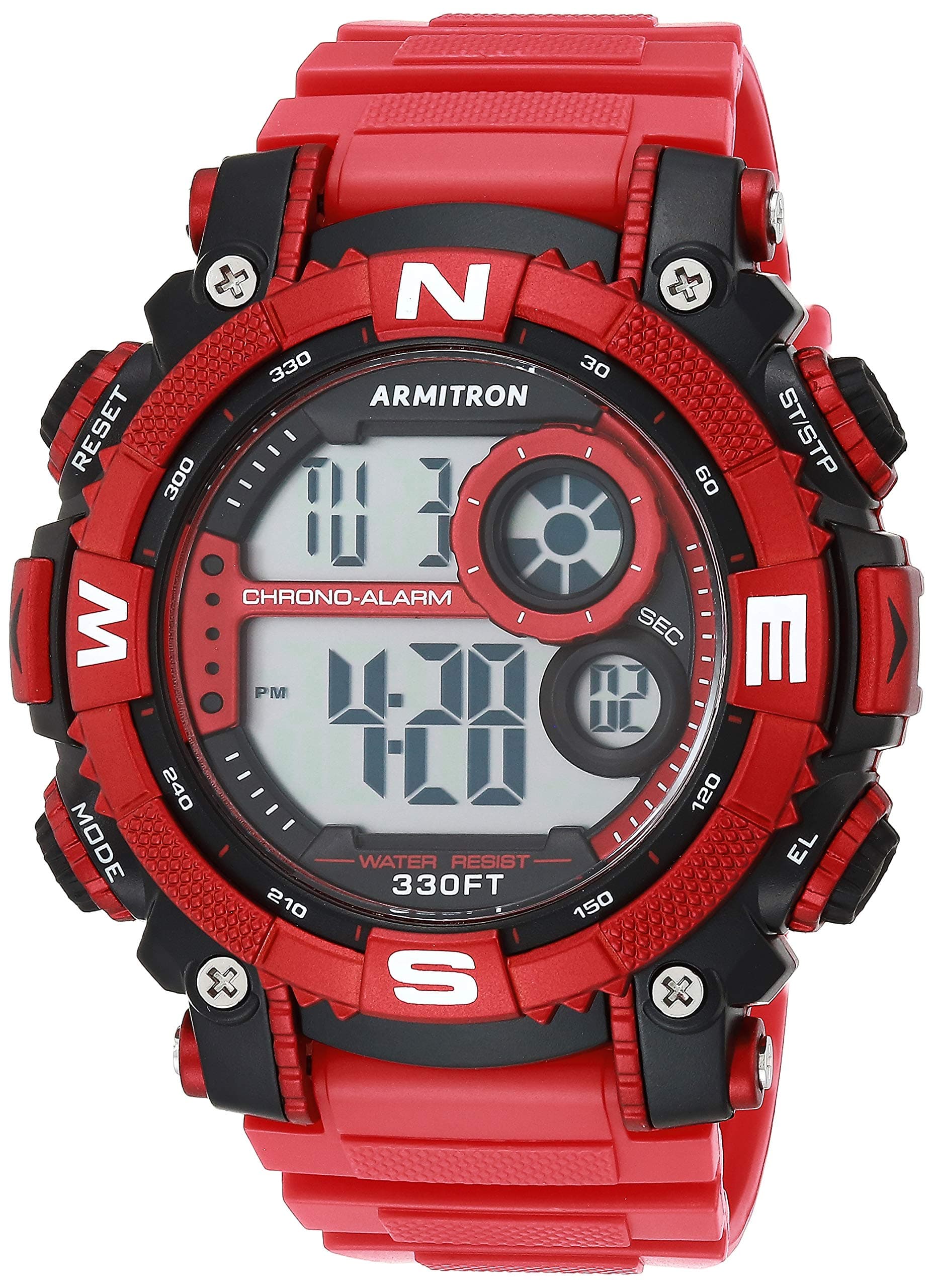 Sport Men's Digital Chronograph Resin Strap Watch, 40/8284