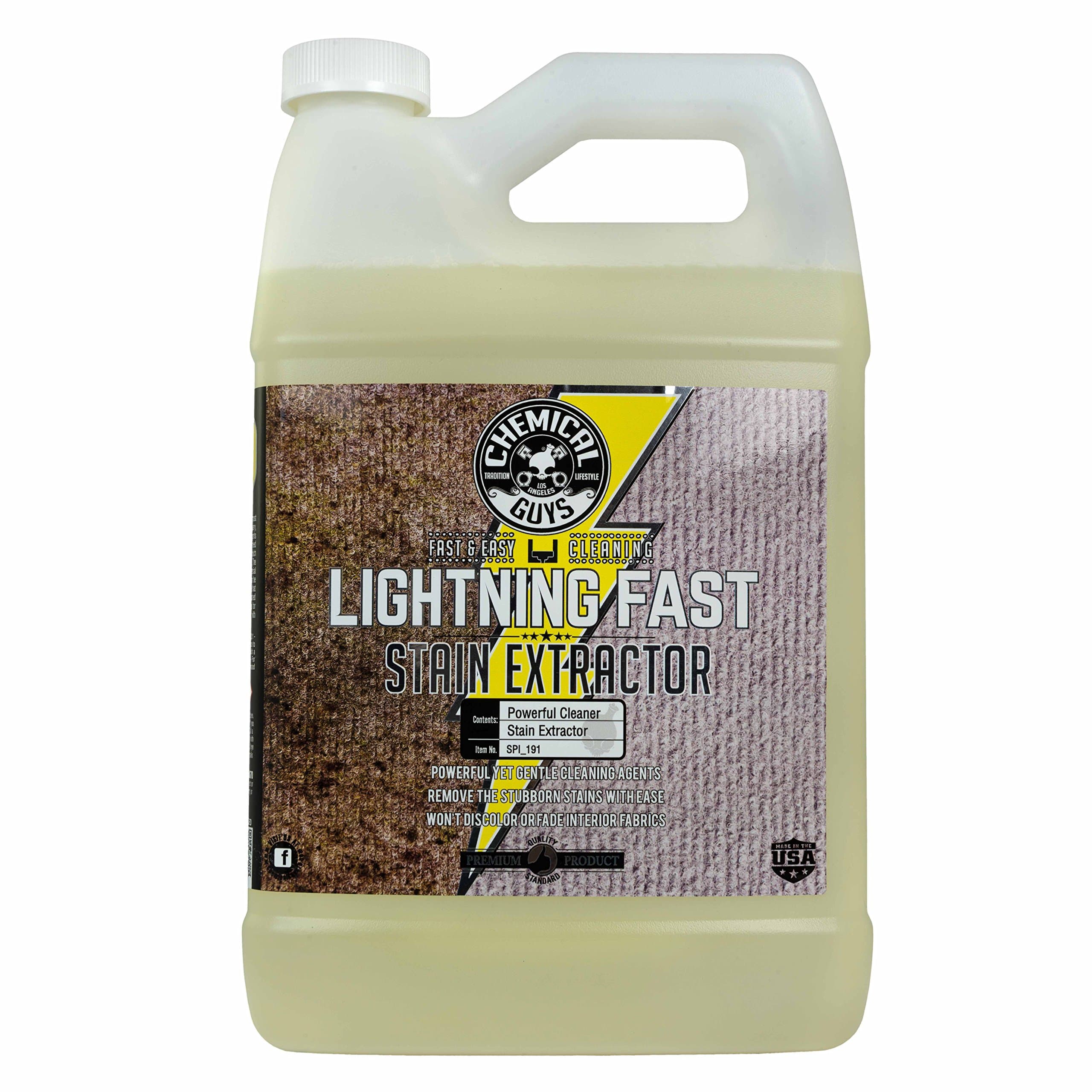 SPI_191 Lightning Fast Carpet and Upholstery Stain Extractor (1 Gal)