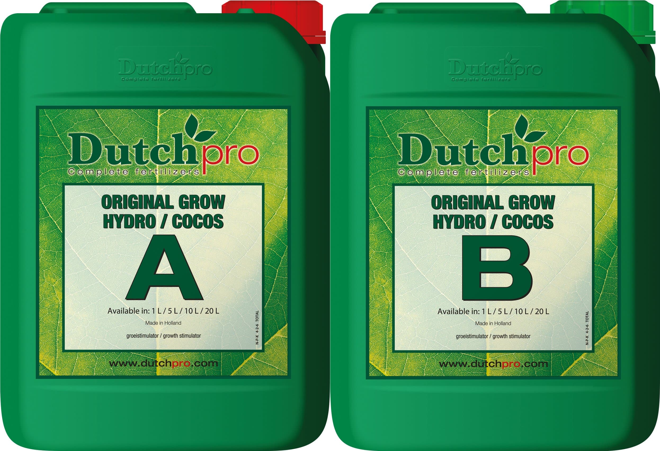 Dutchpro Original Soil Grow A+B Set 5 Liter