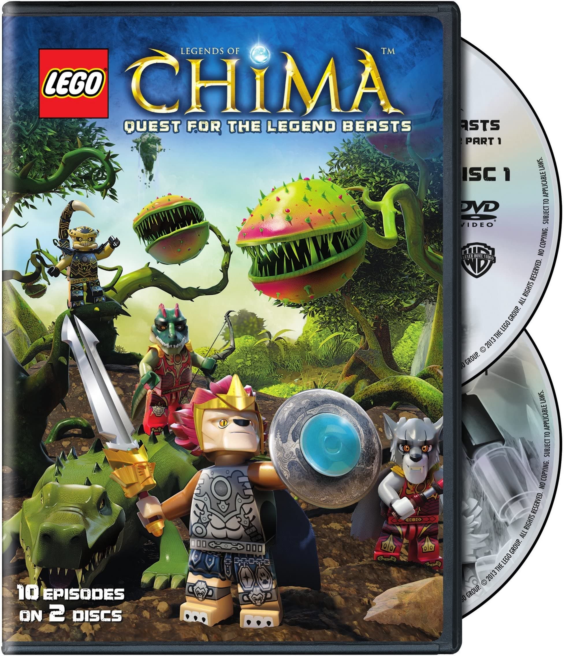 LEGO Legends of Chima: Quest for the Legend Beasts Season 2 Part 1 (DVD)