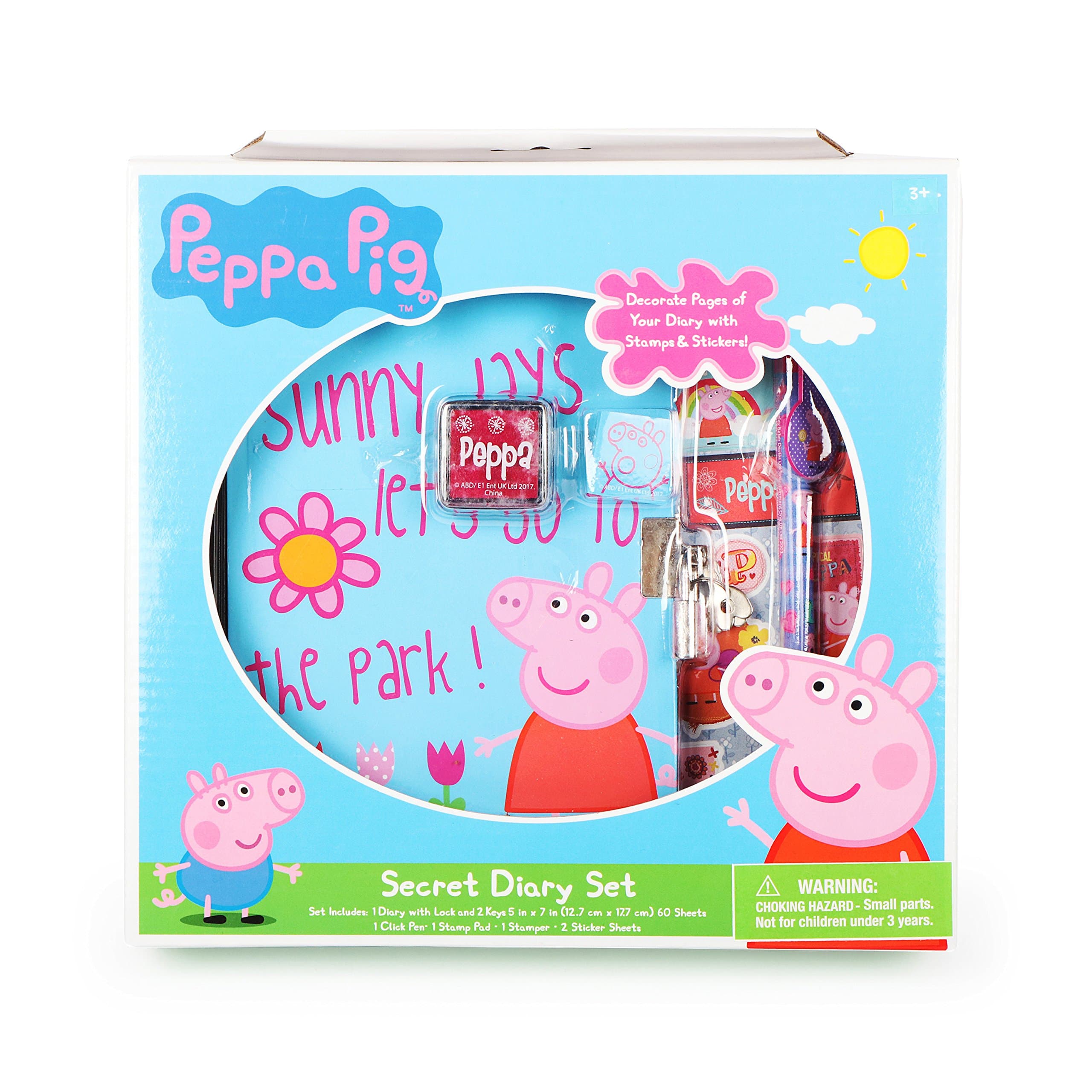 4SGM Peppa Pig Secret Diary Set for Girls