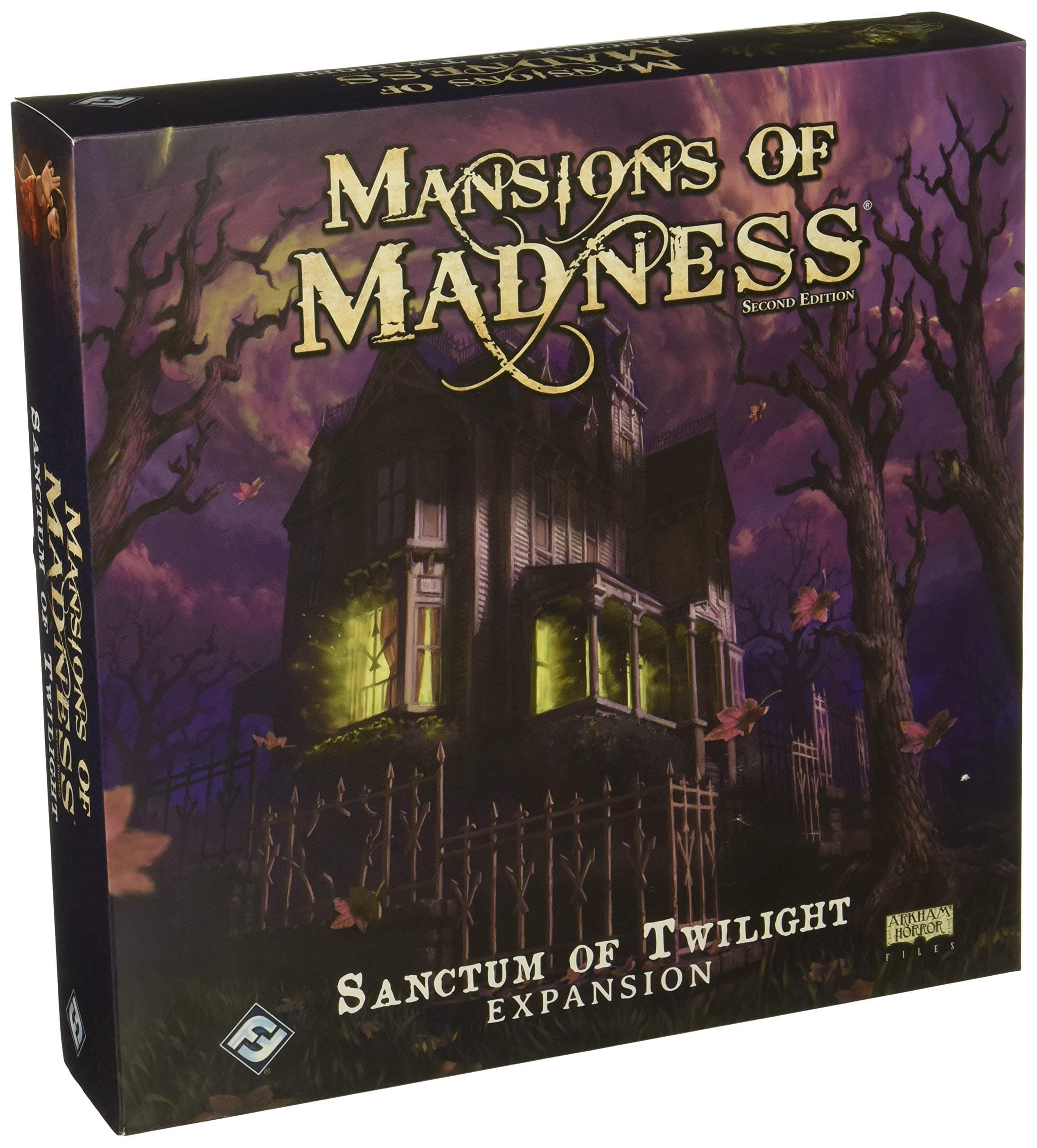 Fantasy Flight Games | Mansions of Madness 2nd Edition: Sanctum of Twilight Expansion | Board Game | Ages 14+ | 1 to 5 Players | 120 to 180 Minutes Playing Time,Silver