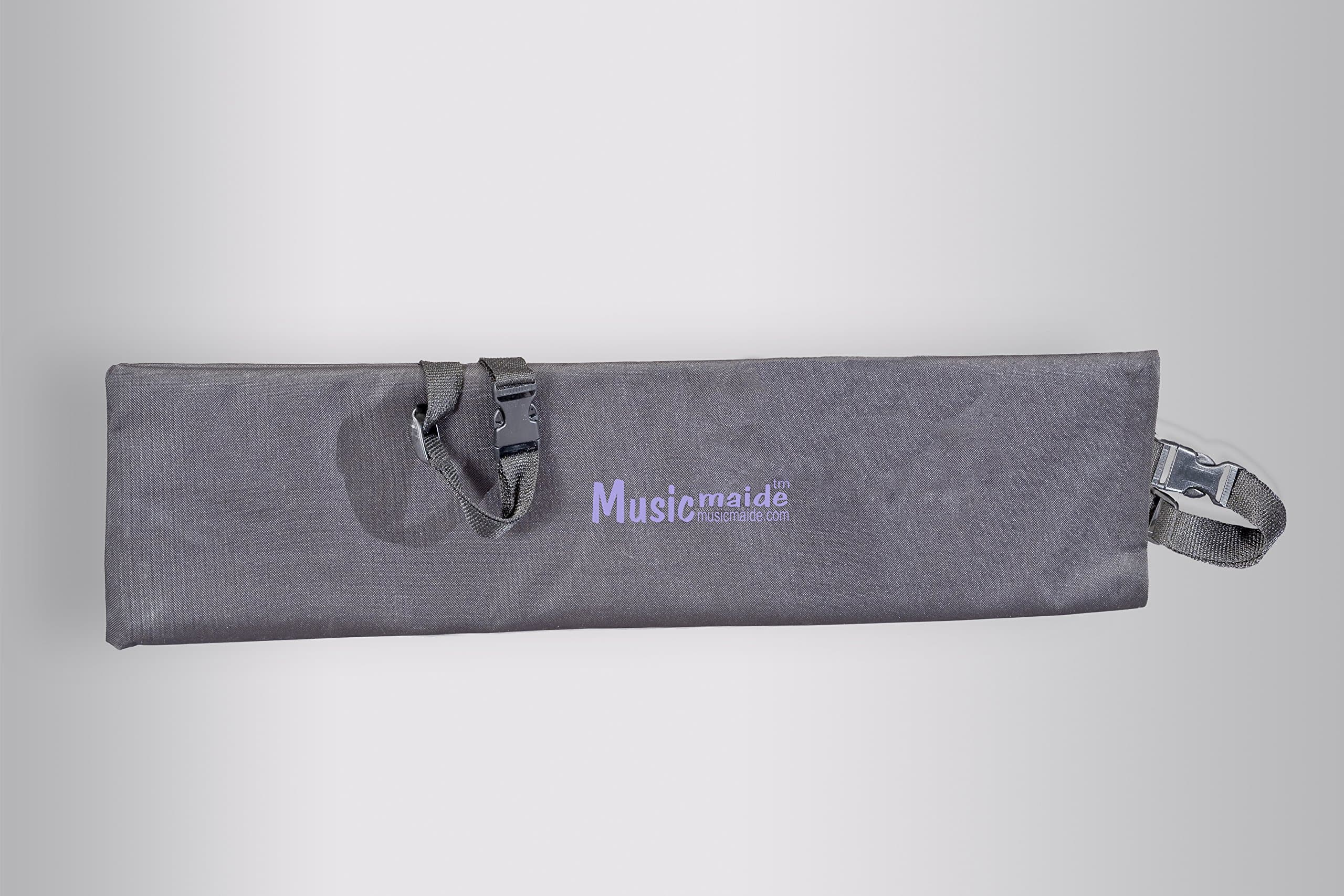 Carrying Bag for music stand. Clips onto instrument case handles, Musicmaide MMAZ4002